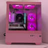 Brand New Build ALL AMD AM5 Custom Gaming PC Pink RGB