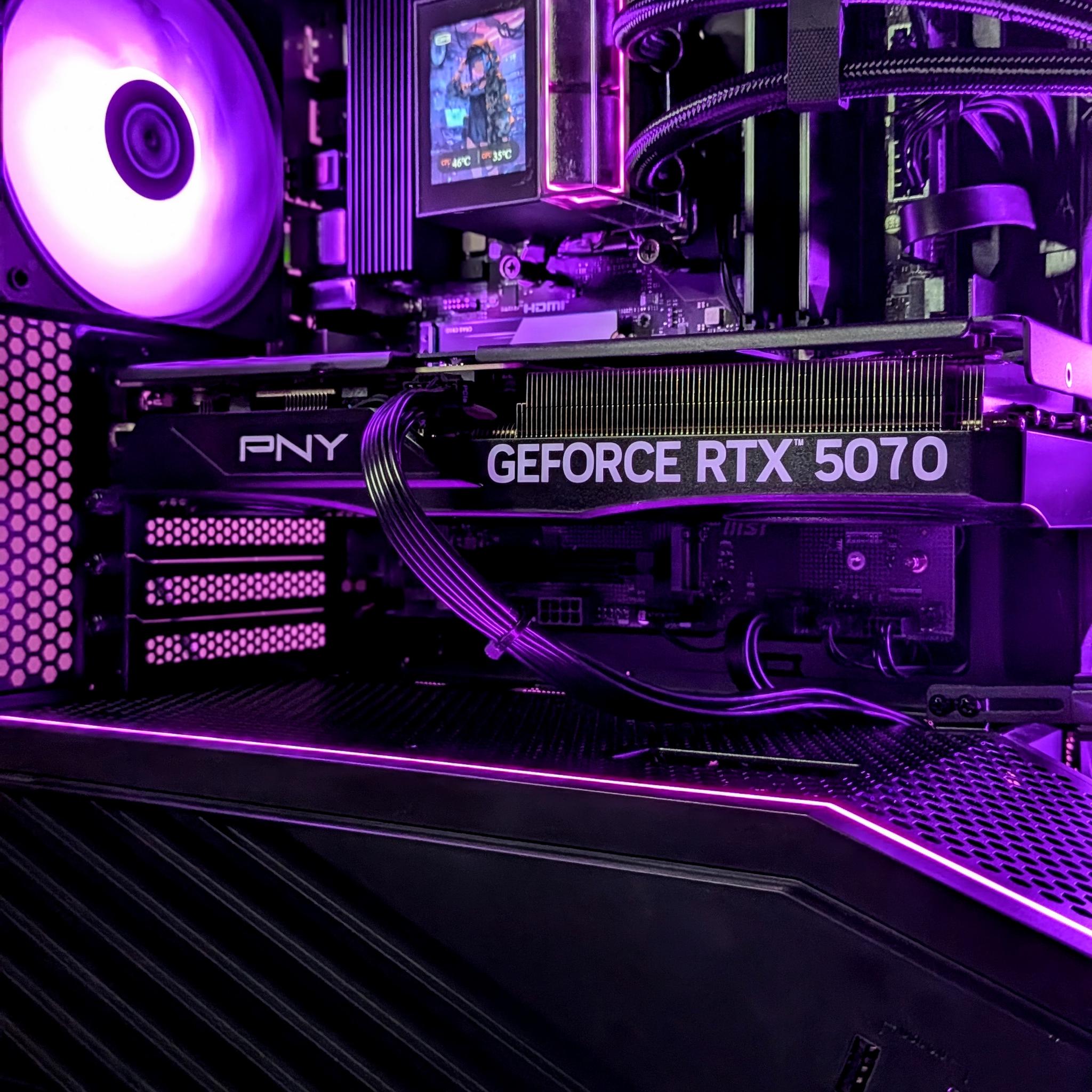 🔥 RTX 5070 GAMING PC | RYZEN 5 7500X3D | 32GB DDR5 | 2TB NVME | WIFI&BT | WINDOWS 11 HOME