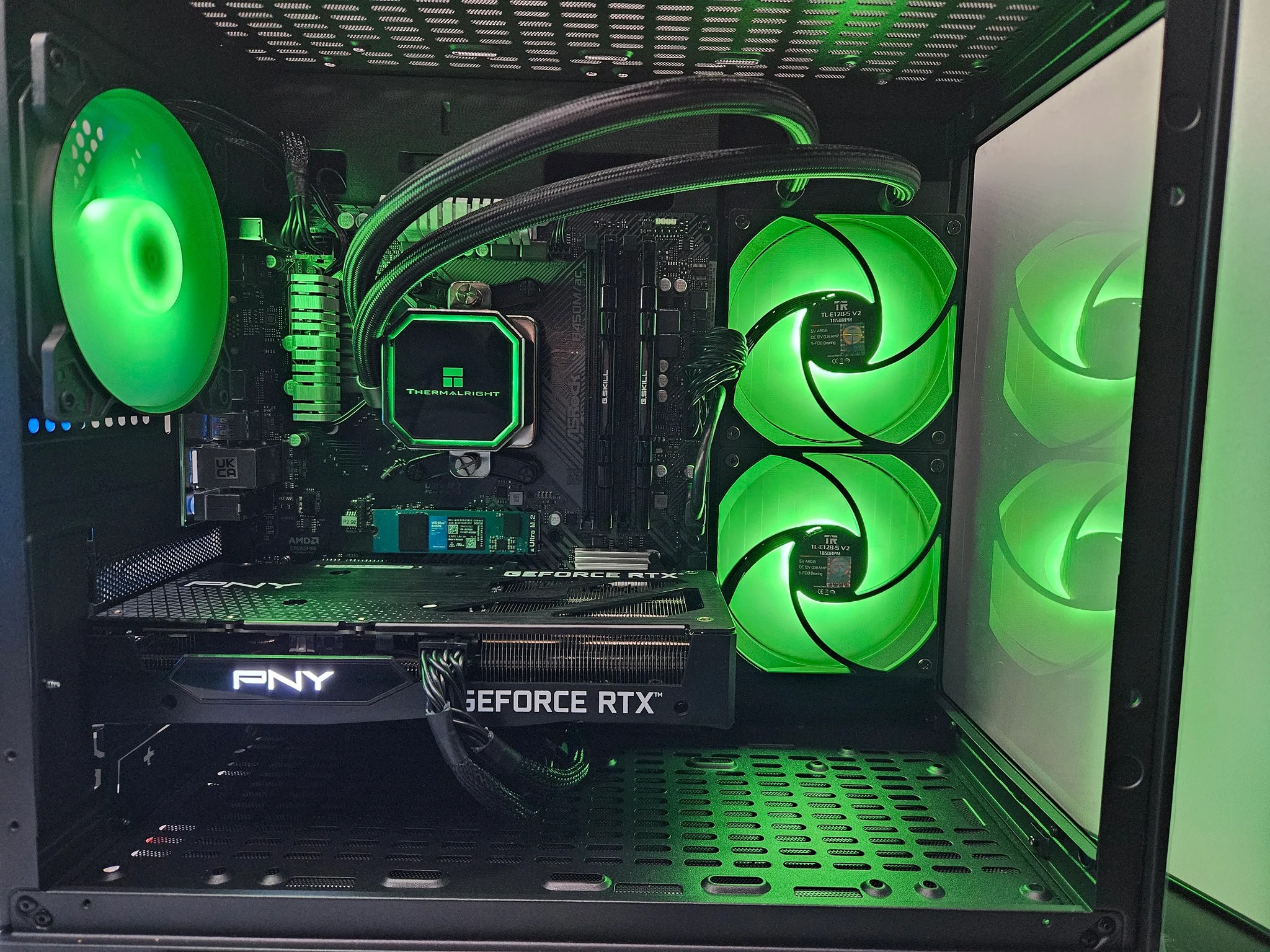 Budget Baller Liquid Cooled Gaming RIG Ryzen 5 5500 / 16GB / 512GB / RTX 3060