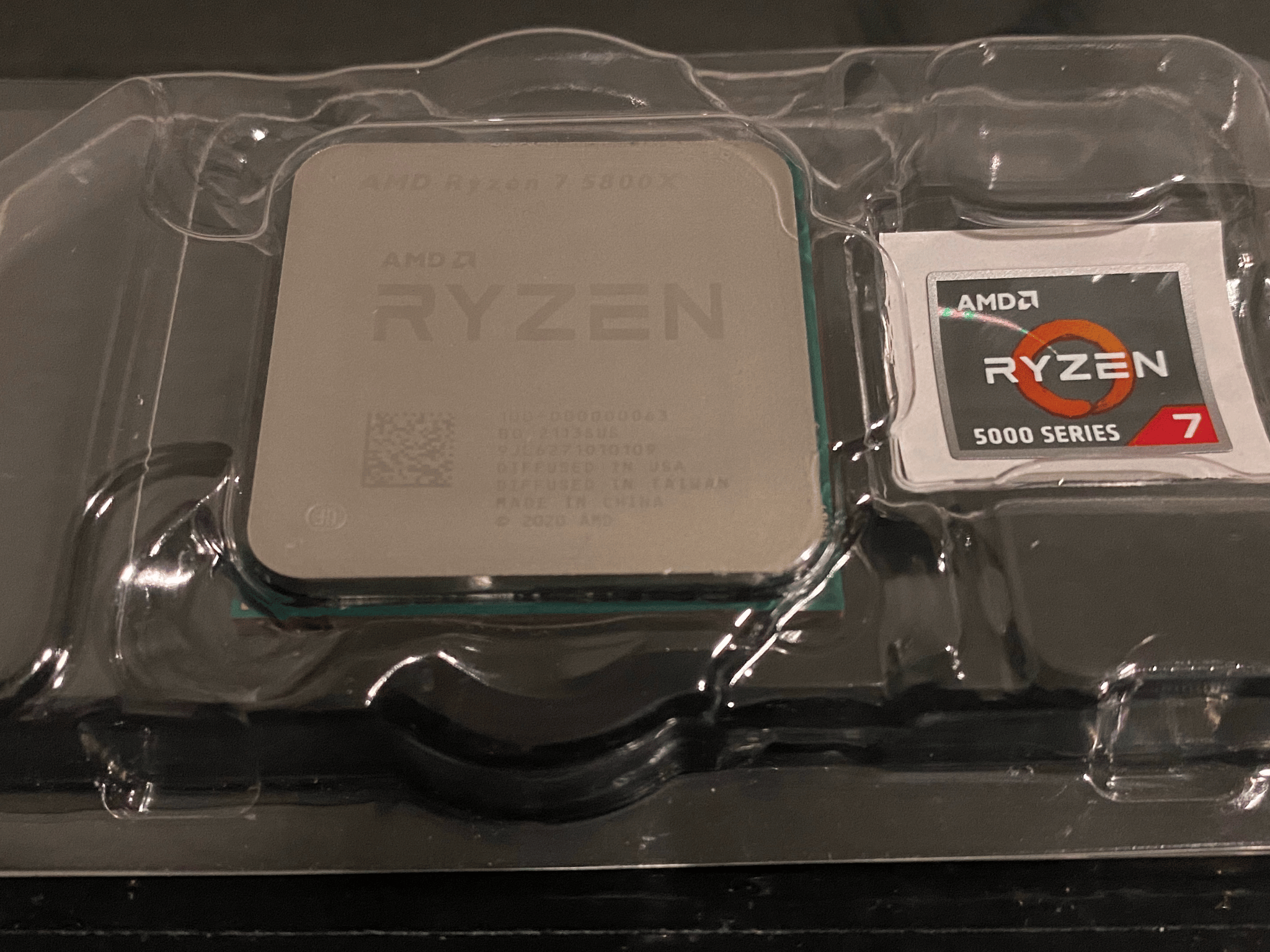 AMD Ryzen 7 5800X Pre-owned 