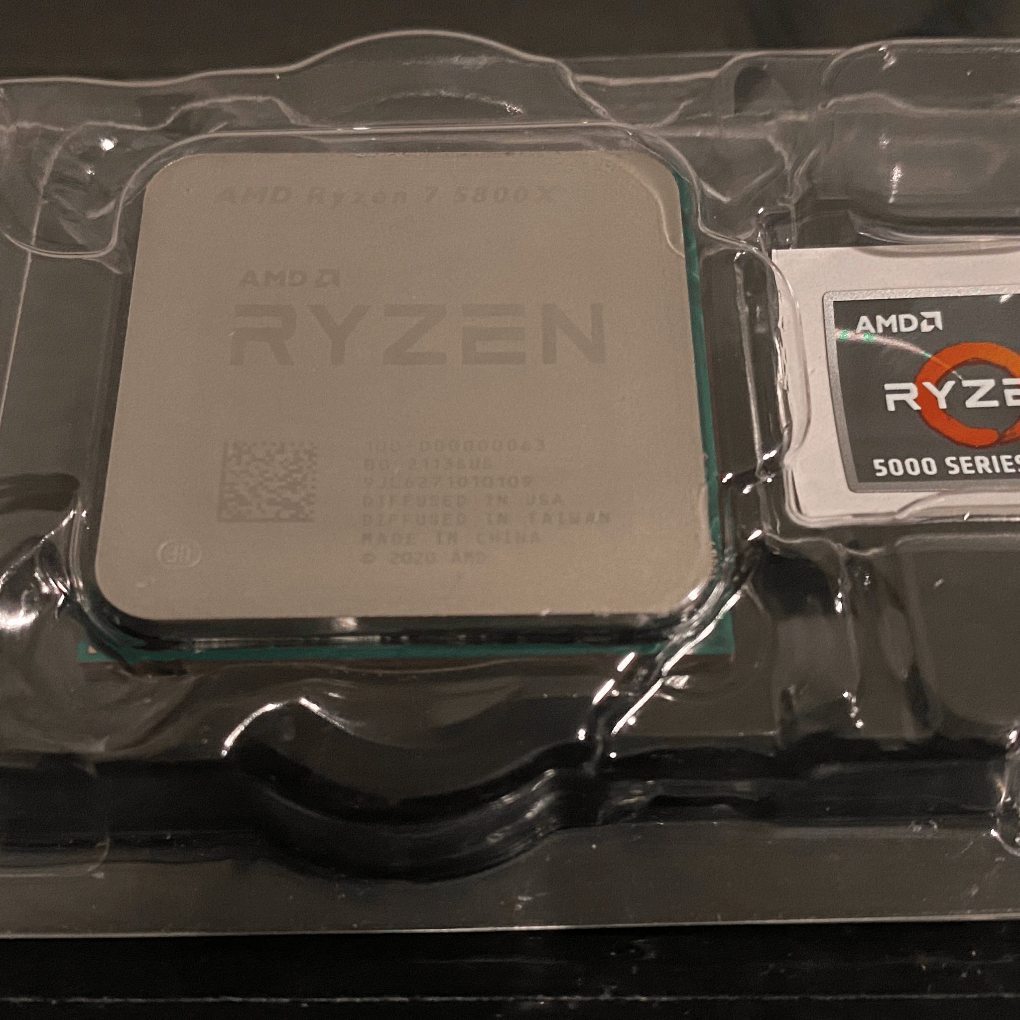 AMD Ryzen 7 5800X Pre-owned 