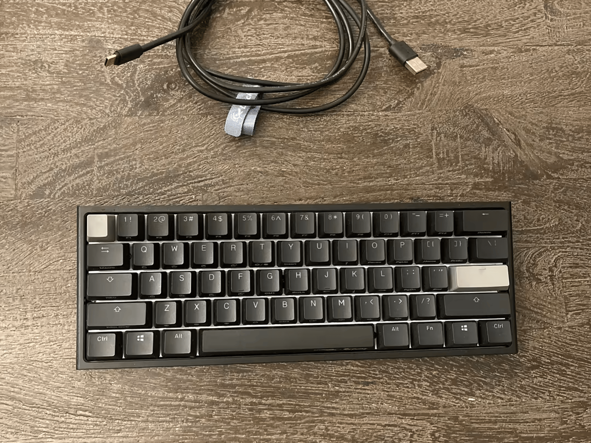 HyperX x Ducky One 2 Mini Mechanical Gaming Keyboard (Black) No Box!