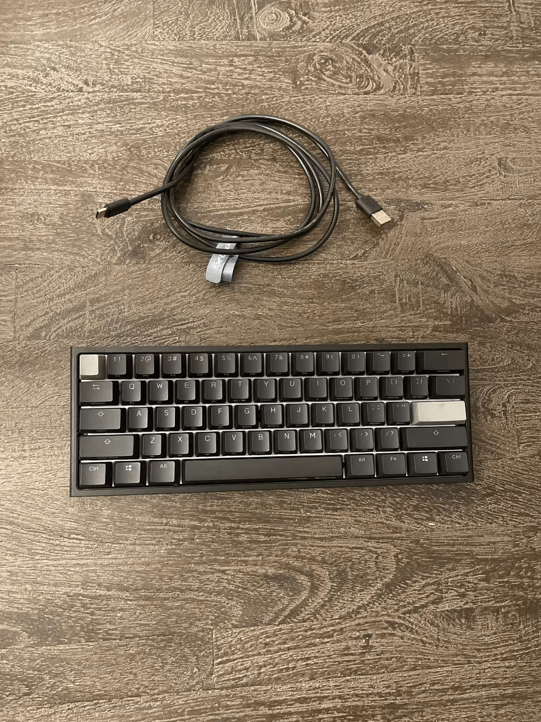 HyperX x Ducky One 2 Mini Mechanical Gaming Keyboard (Black) No Box!