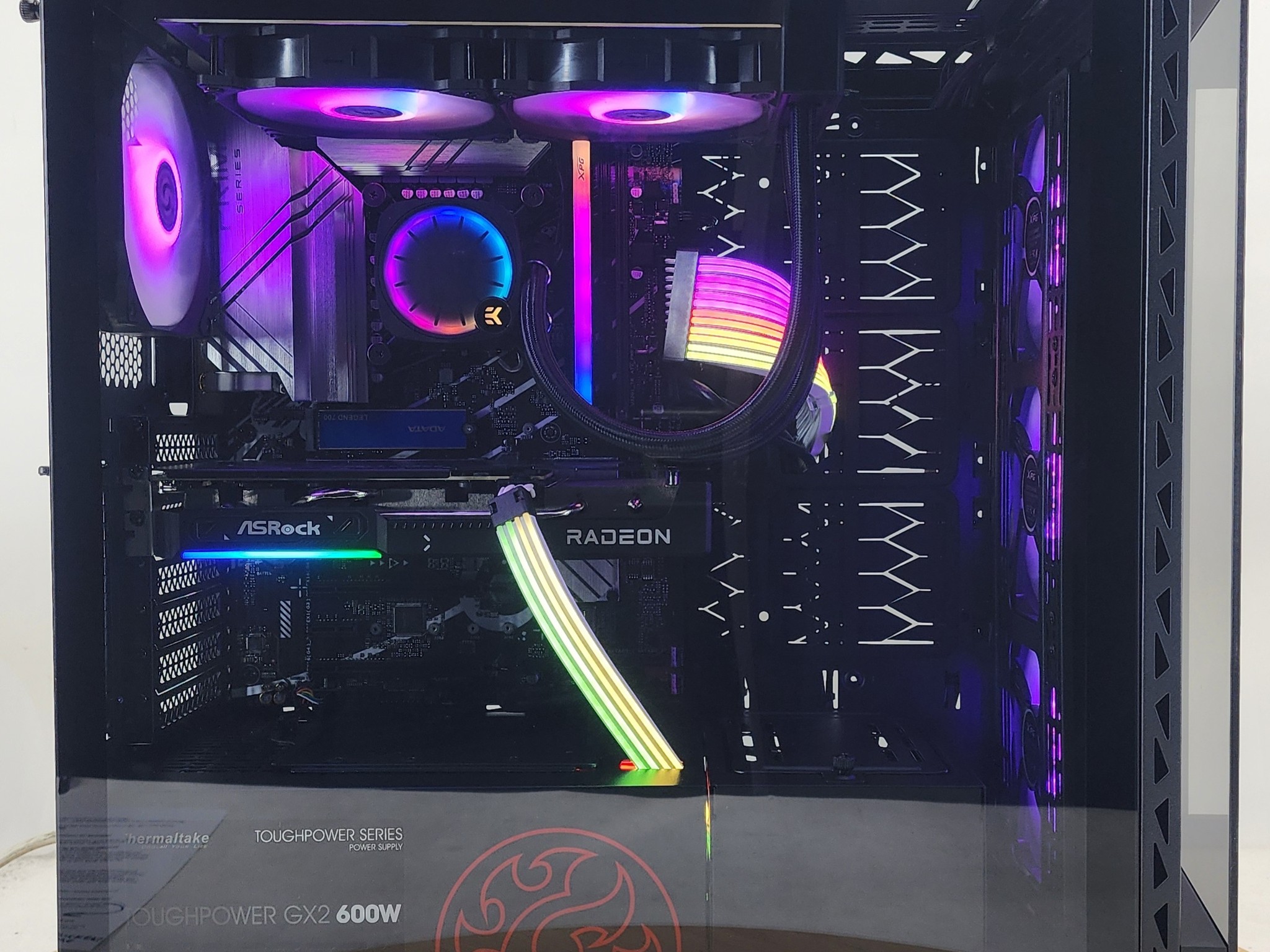 Gaming PC i7-14700KF 16GB RAM 1TB SSD RX 9060 8GB Windows 11 Computer