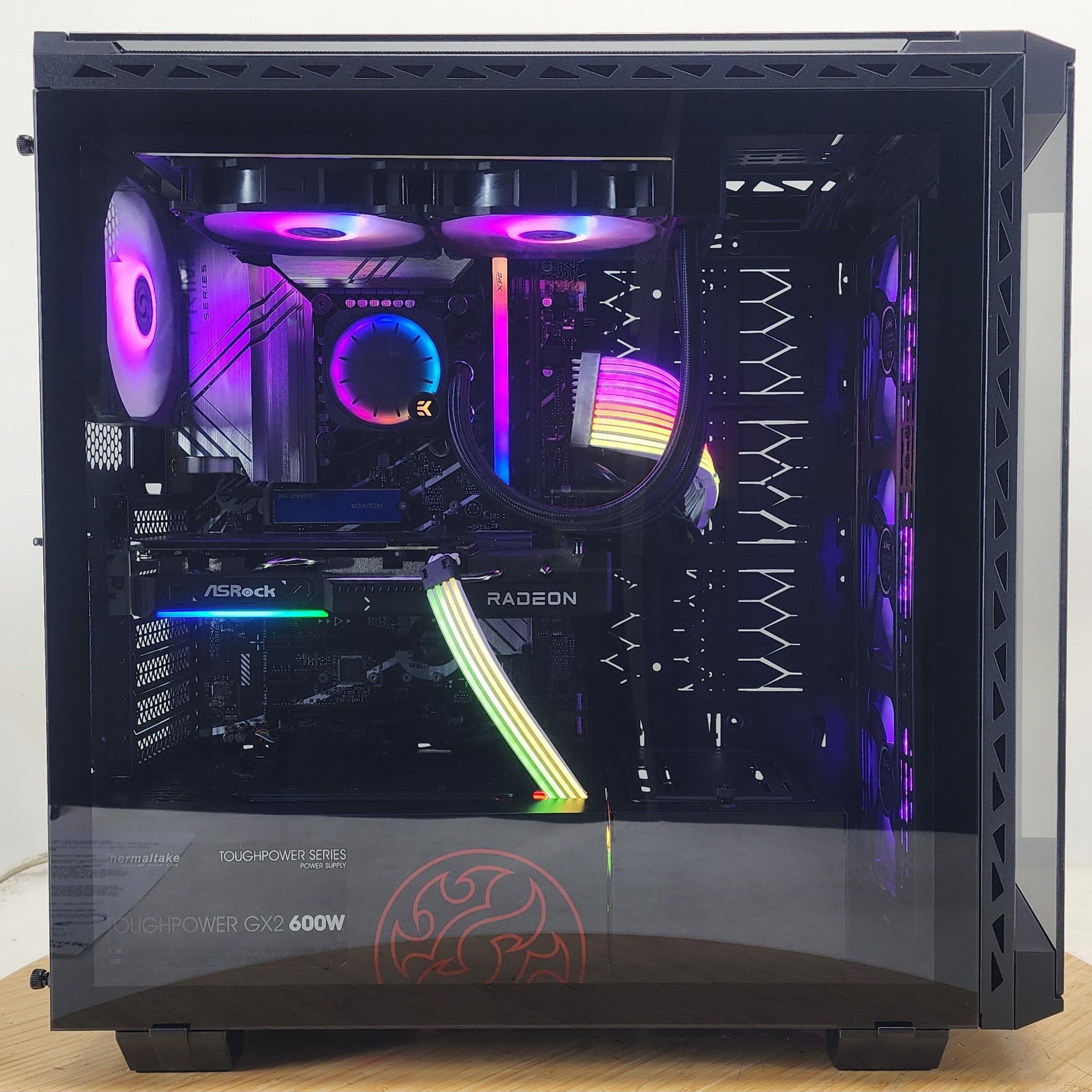 Gaming PC i7-14700KF 16GB RAM 1TB SSD RX 9060 8GB Windows 11 Computer