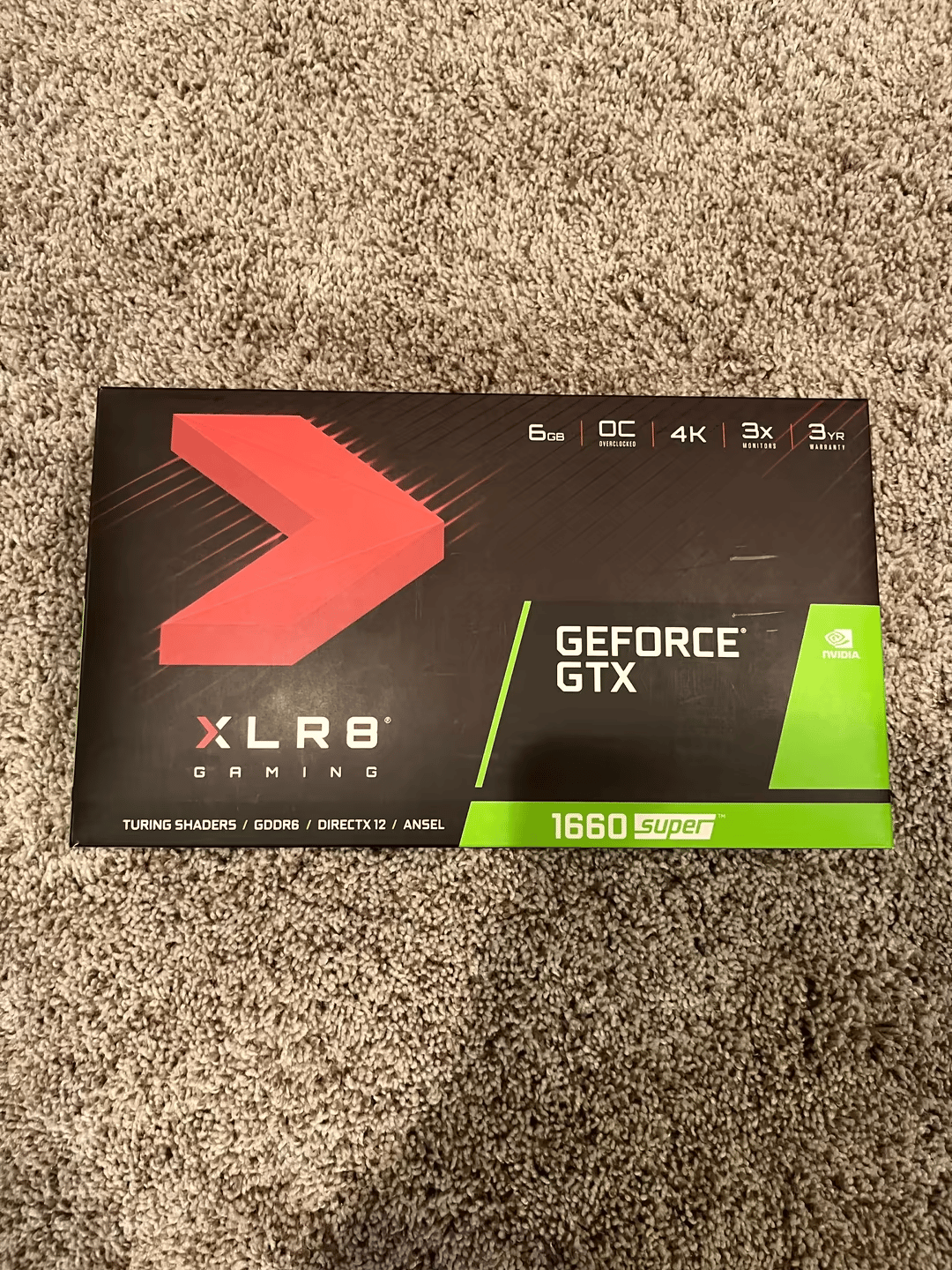 Used - PNY GeForce GTX 1660 Super 6Gb Black - Used