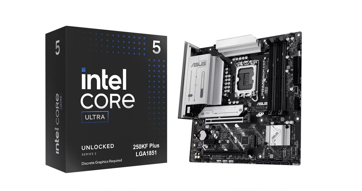 (NEW Bundle) Intel Core Ultra 5 250KF Plus, ASUS B860M-A Prime WiFi