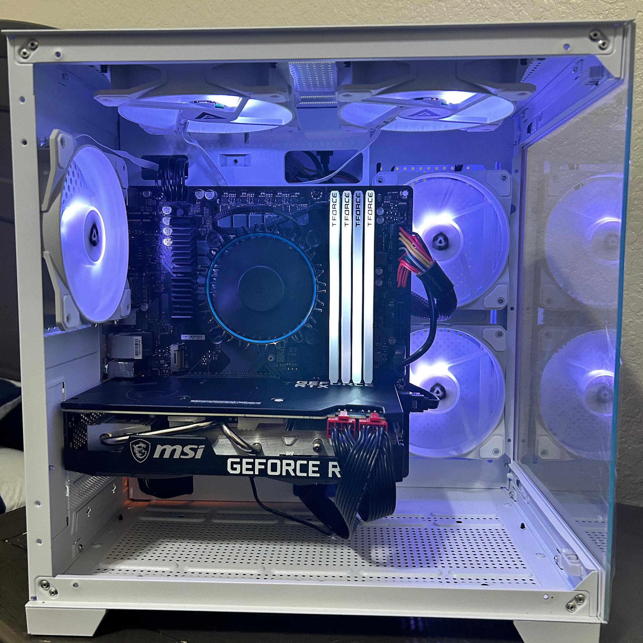 White Mamba⚪️🐼 Intel i3 13100 | MSI RTX 3070 Ventus 2X | Gigabyte B760M DS3H | Delta 32GB DDR4 3600