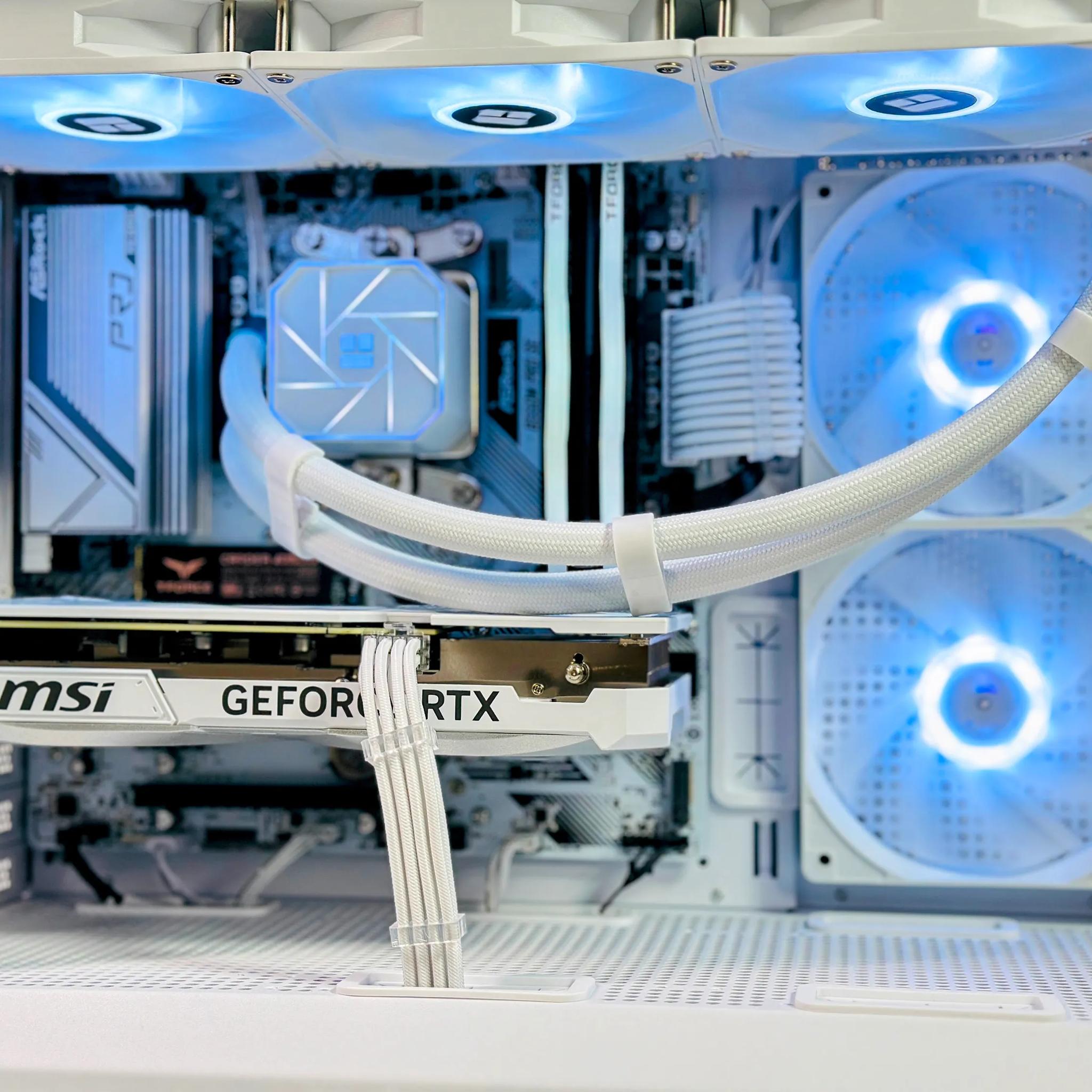 🎅🌨️⛄90° North Gaming PC❄️Nvidia RTX 4070 12GB❄️AMD Ryzen 7 5800X 8 core❄️32GB DDR4❄️1TB NVME