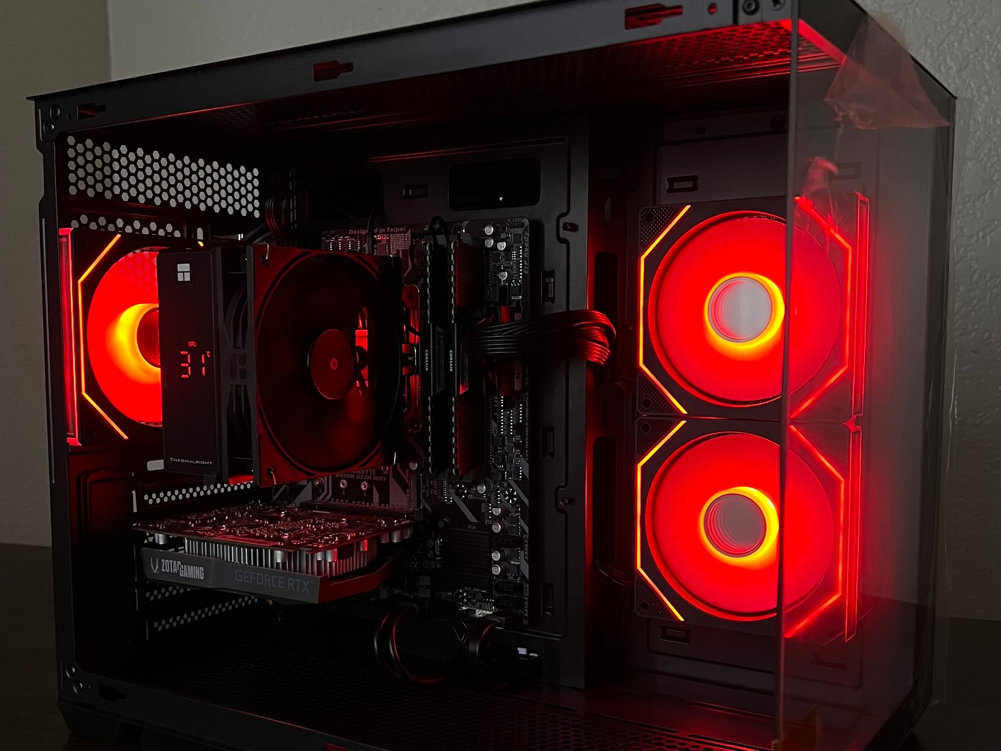 Custom Gaming PC | RTX 3050 | Ryzen 7 1700X | 16GB Corsair Vengeance RAM | 500GB SSD