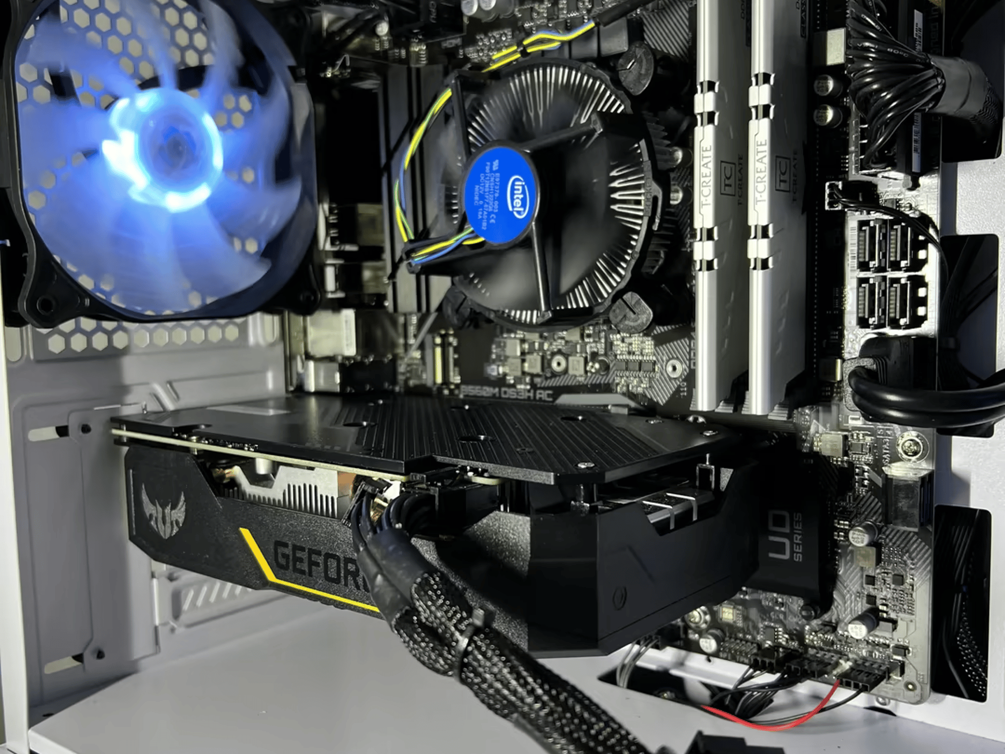 Budget Intel Gaming PC - Intel i3 10100F, GTX 1650, 16GB DDR4 3200MHz, 512GB NVME, WiFi/BT, ARGB
