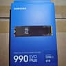 Samsung SSD 990 EVO Plus 4TB, PCIe Gen 4x4 | 5x2 M.2 2280, Up to 7,250 MB/s | NVMe