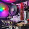 🔴⚫AMD Esports Gaming PC | RX 5500 XT 8GB | Ryzen 5 2600 | 16GB RAM | 512GB SSD | 650W PSU