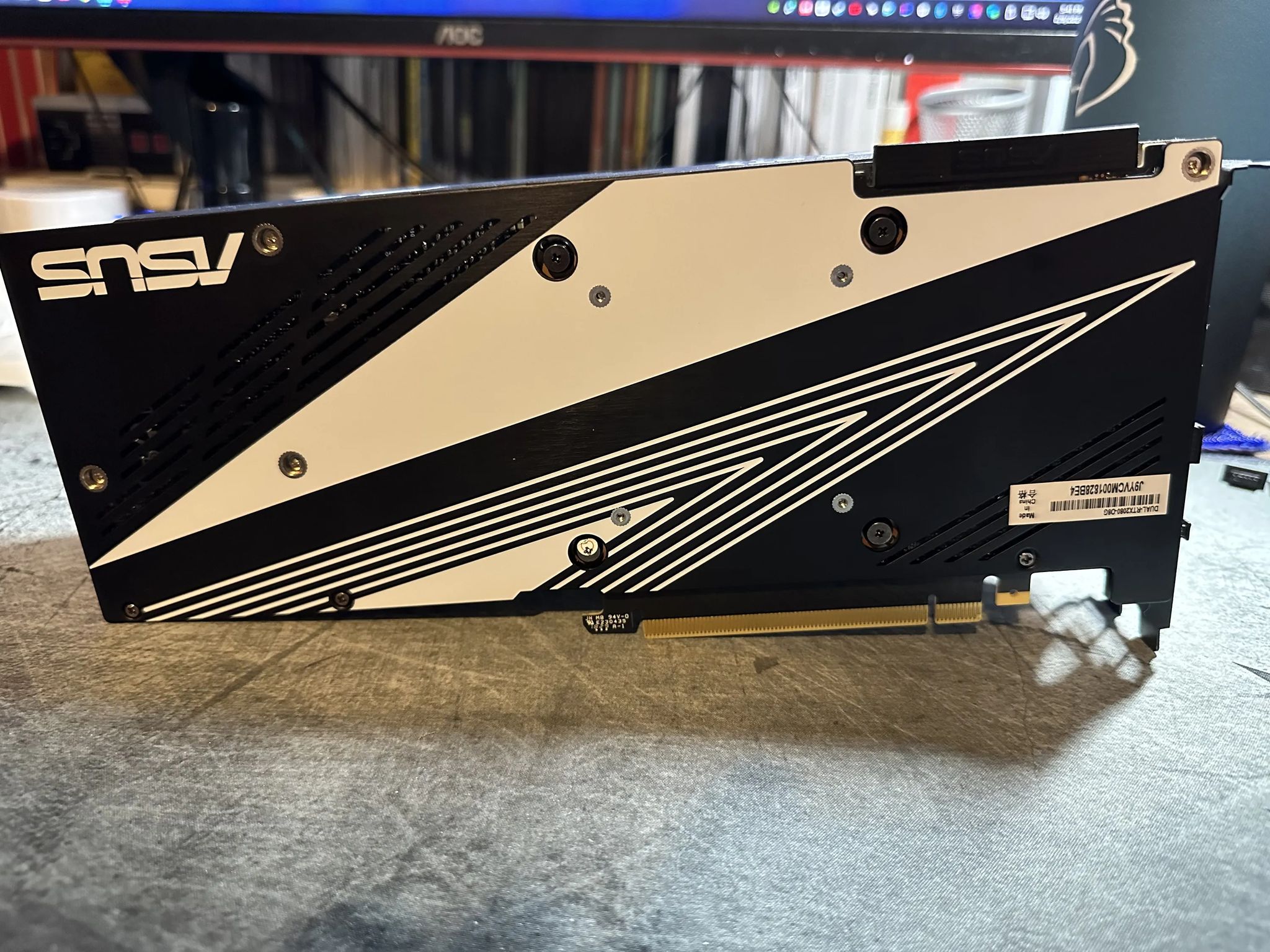 Used Asus GeForce RTX 2080 8 GB DUAL Video Card