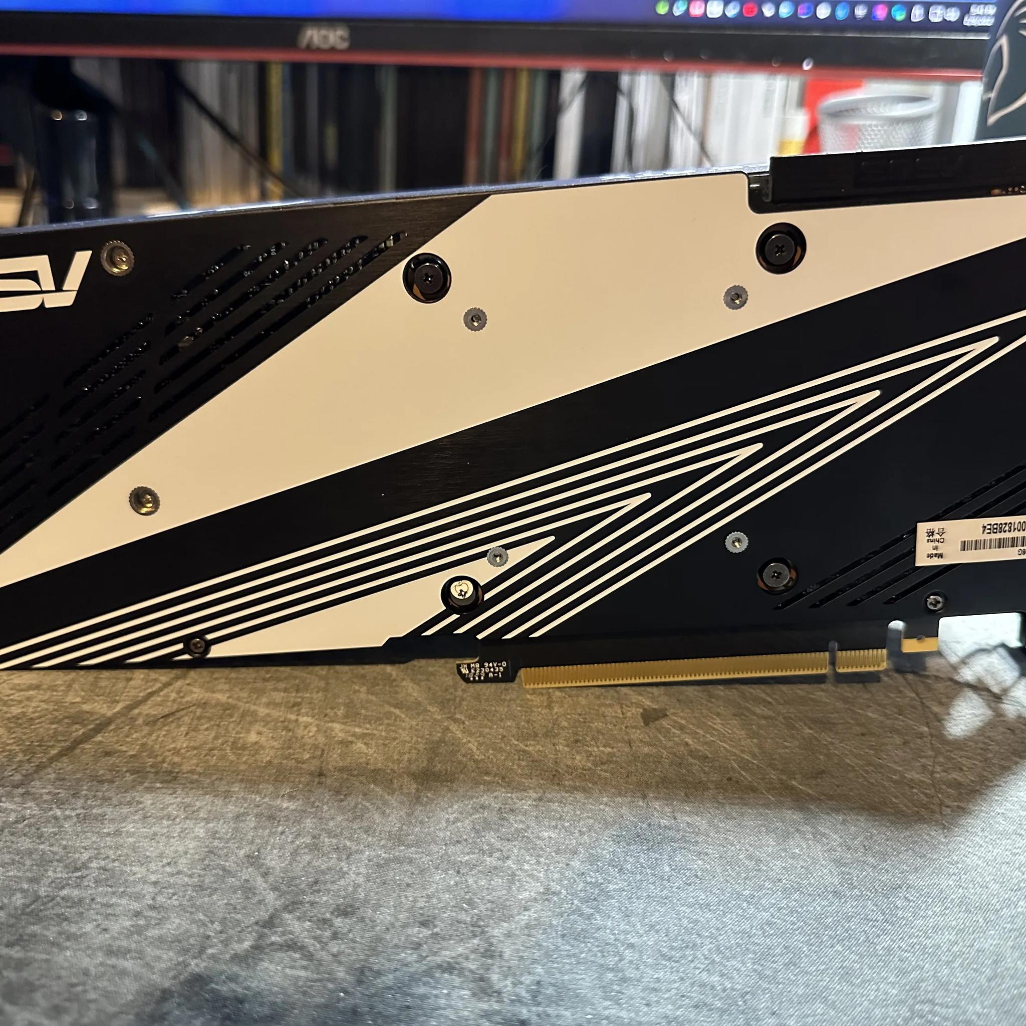 Used Asus GeForce RTX 2080 8 GB DUAL Video Card