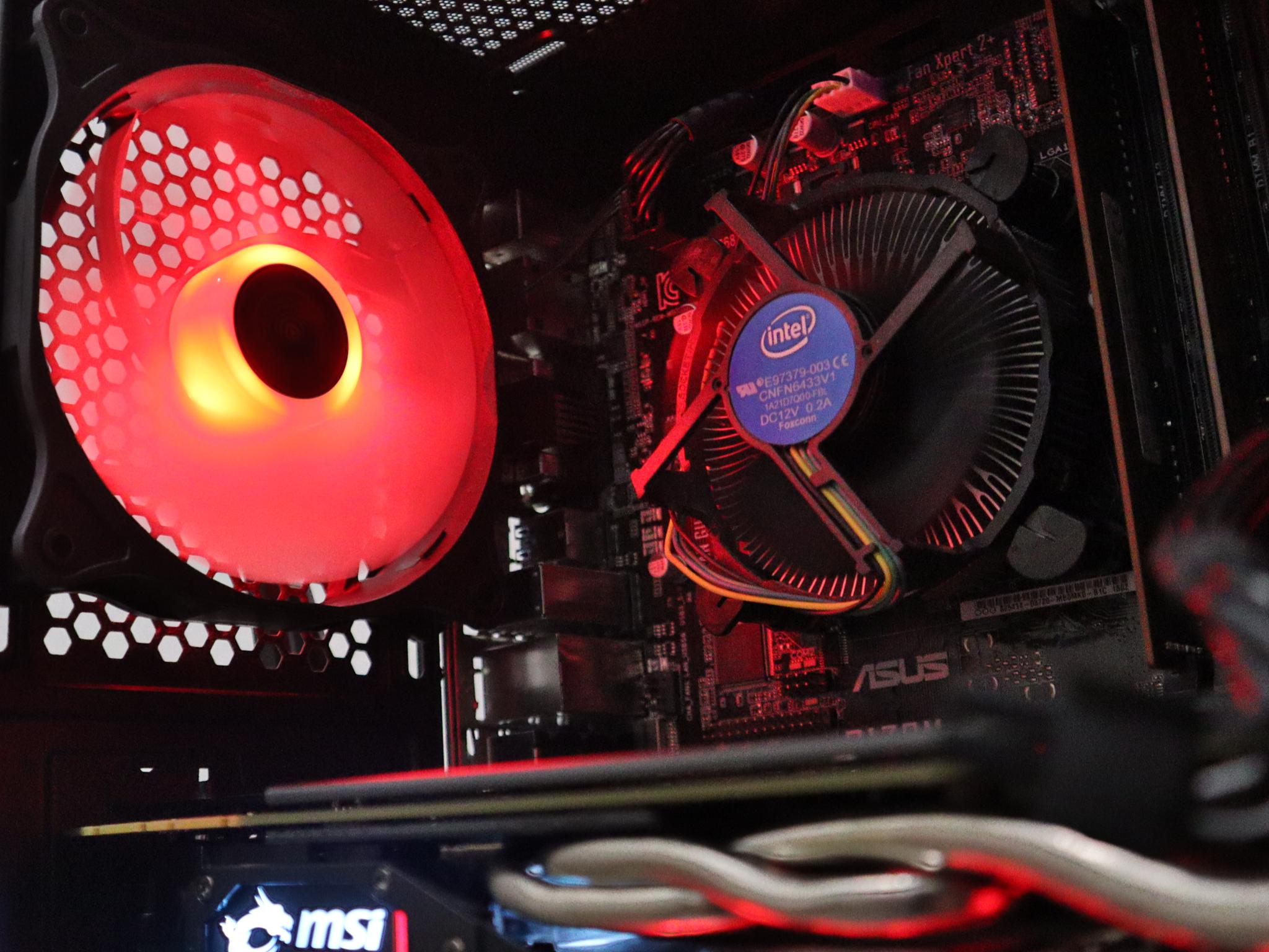 Gaming PC - GTX 1080, i7-7700, 16GB DDR4, WIFI, ARGB, BLACK, 120GB SATA SSD, 1TB HDD.