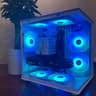 Intel 10 Core White Gaming PC RX 580 1tb Storage 32GB RAM WIFi WINDOWS 11 Pro