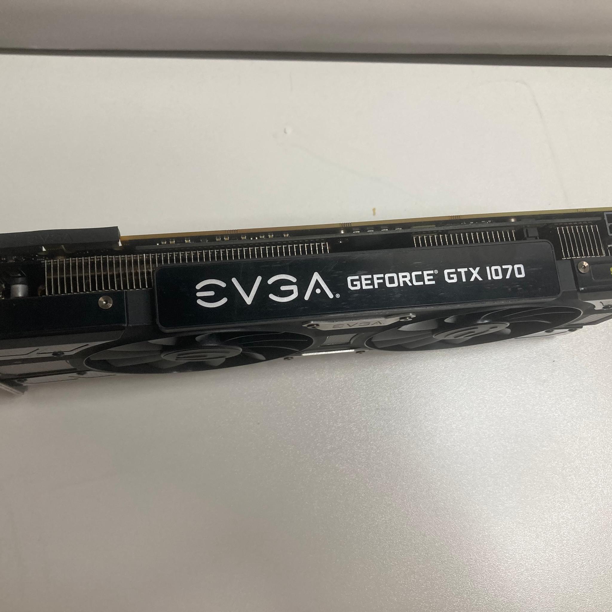 EVGA GTX 1070 SC Black Edition 8GB VRAM
