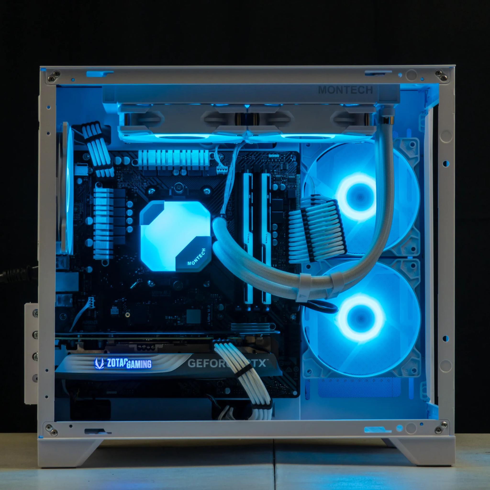 🤍🖤 RTX 4070 / Ryzen 7 5800X / 32GB Gaming PC 🖤🤍