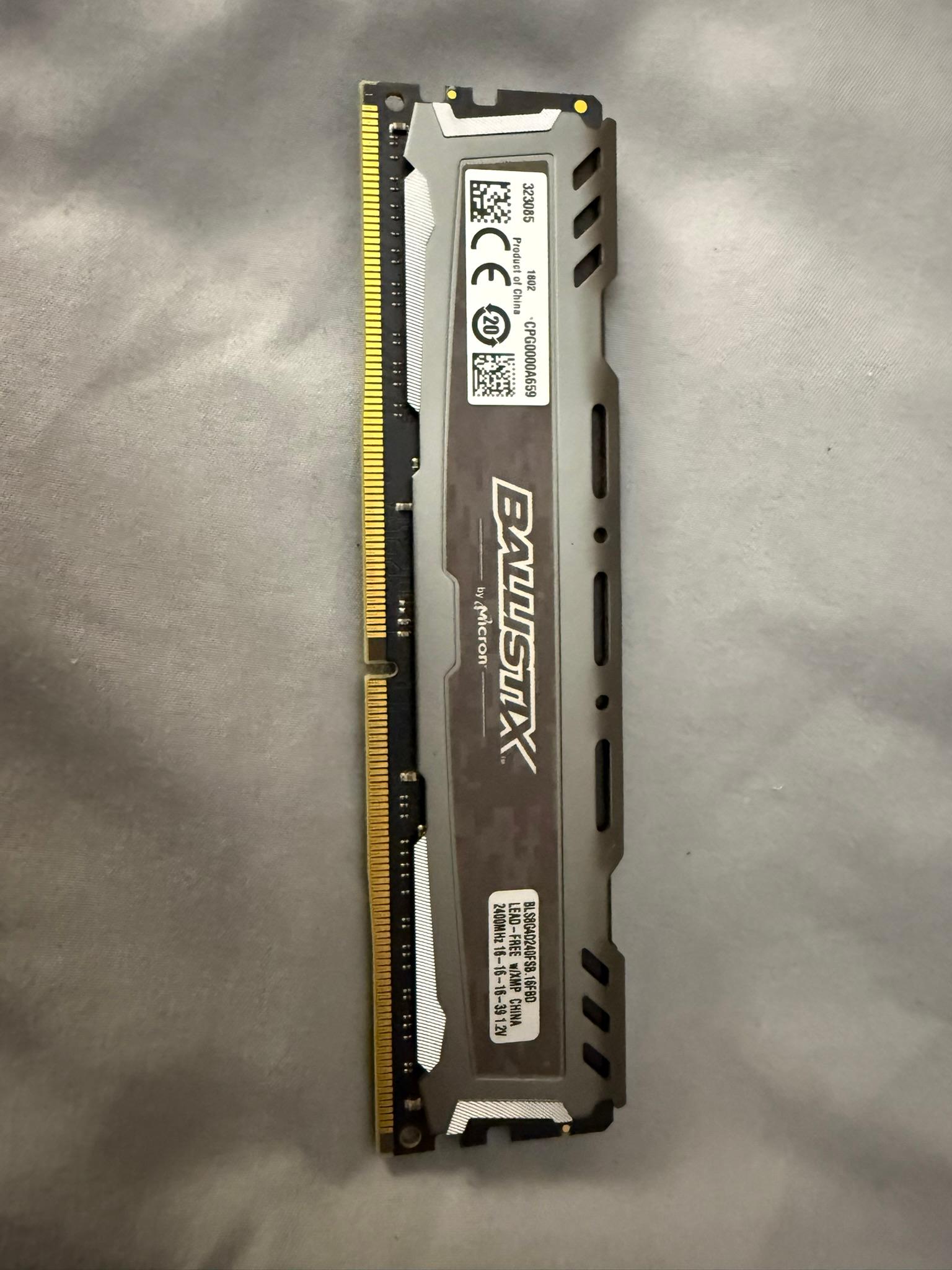 Ballistix Sport LT DDR4 2400 MT/s 16gb (2x8gb)