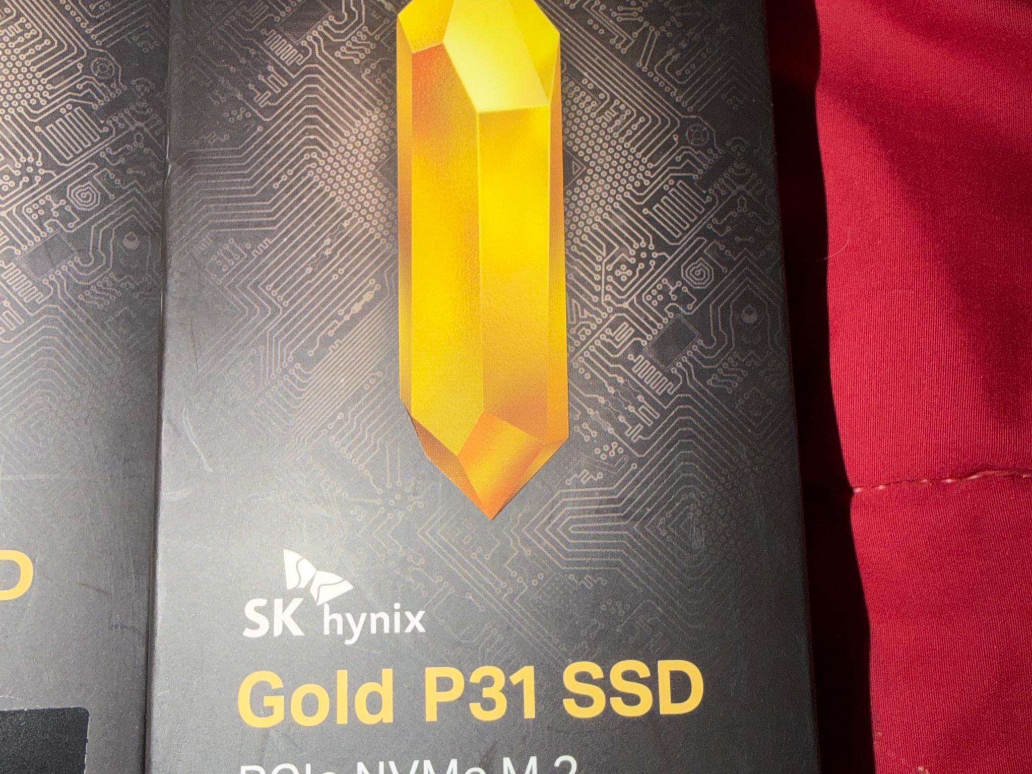 2TB SK Hynix NVMe SSD New In Box Gold P31 SSD