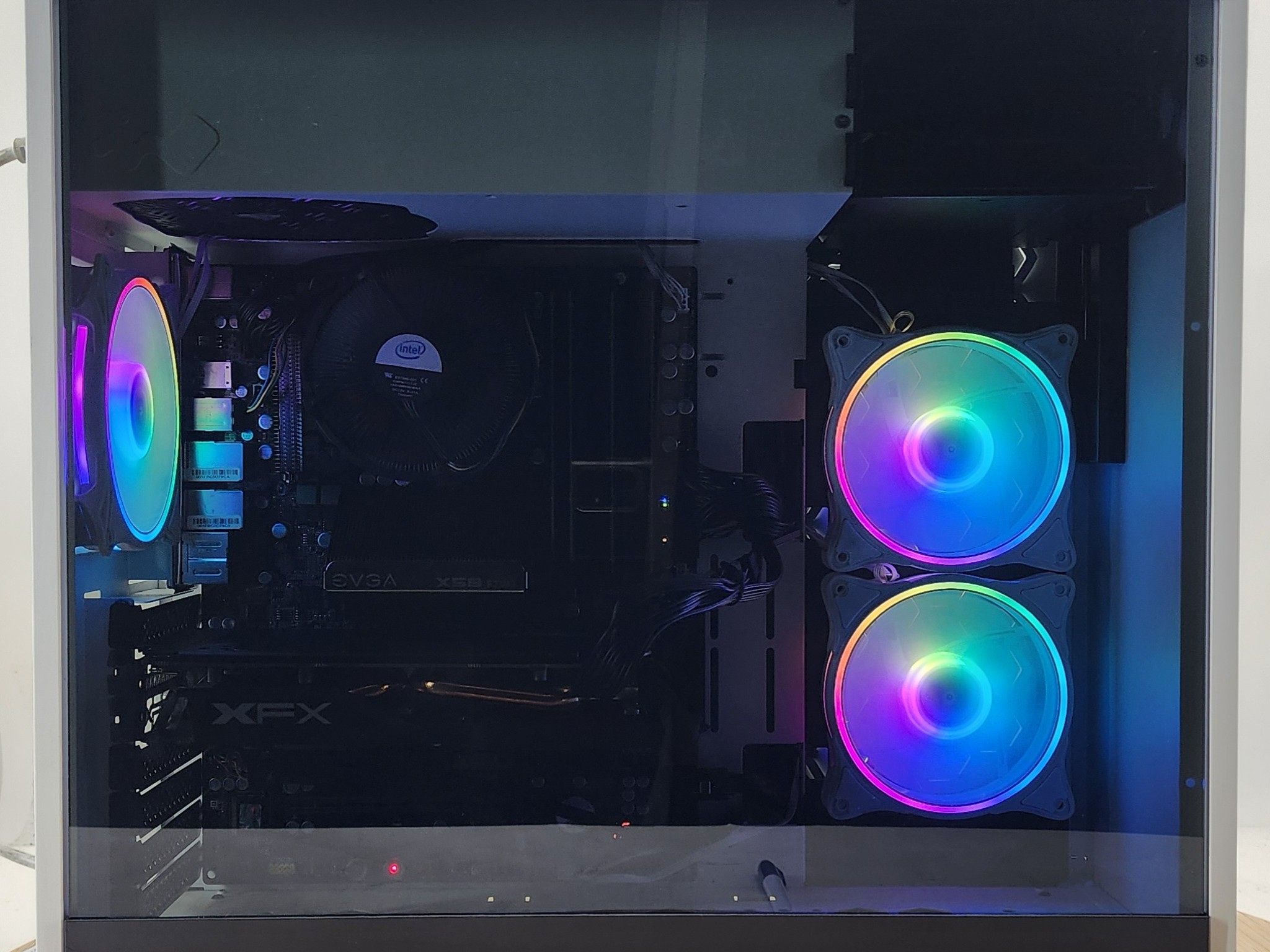 Gaming PC i7-950 32GB RAM 128GB SSD + 1TB HDD RX 580 8GB Windows 11 Computer