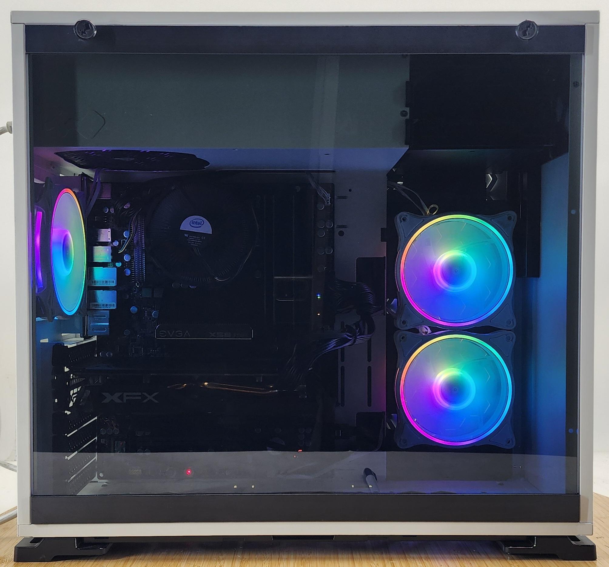 Gaming PC i7-950 32GB RAM 128GB SSD + 1TB HDD RX 580 8GB Windows 11 Computer