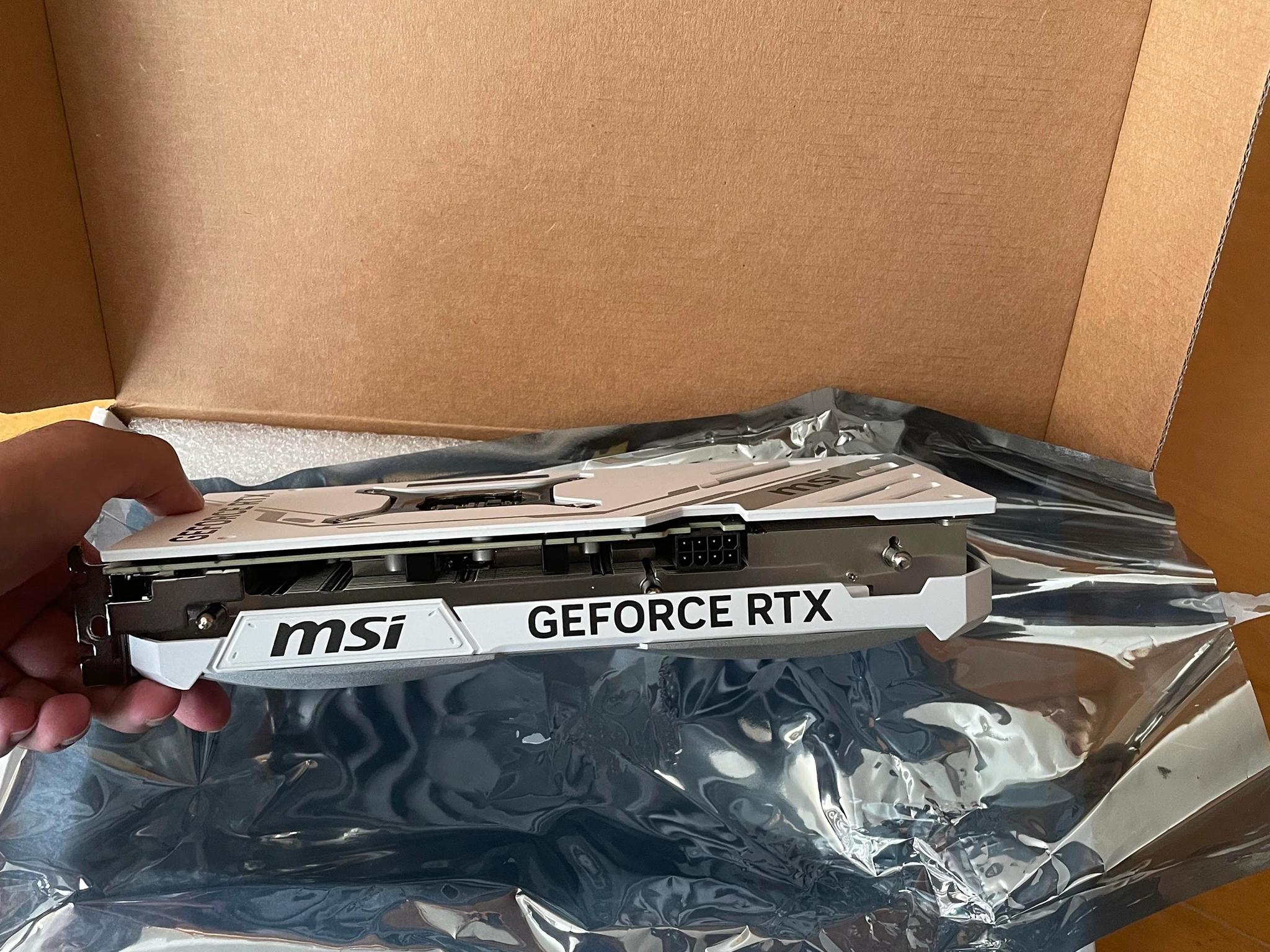 MSI Ventus 2X Geforce RTX 4070 12GB White