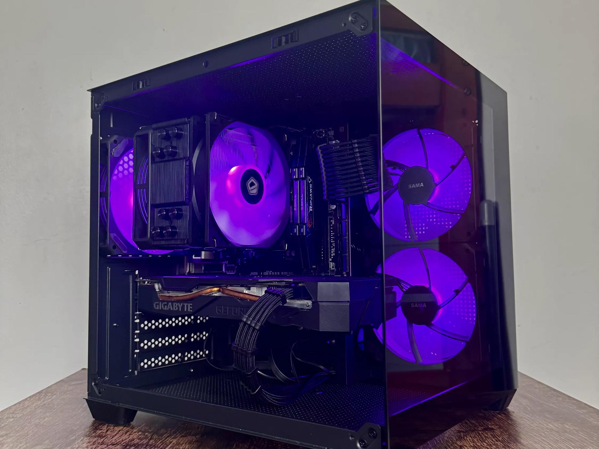 🖤Black🖤 Budget Gaming PC (Ryzen 5 2600 + RTX 2060 Super + 16gb Ram)