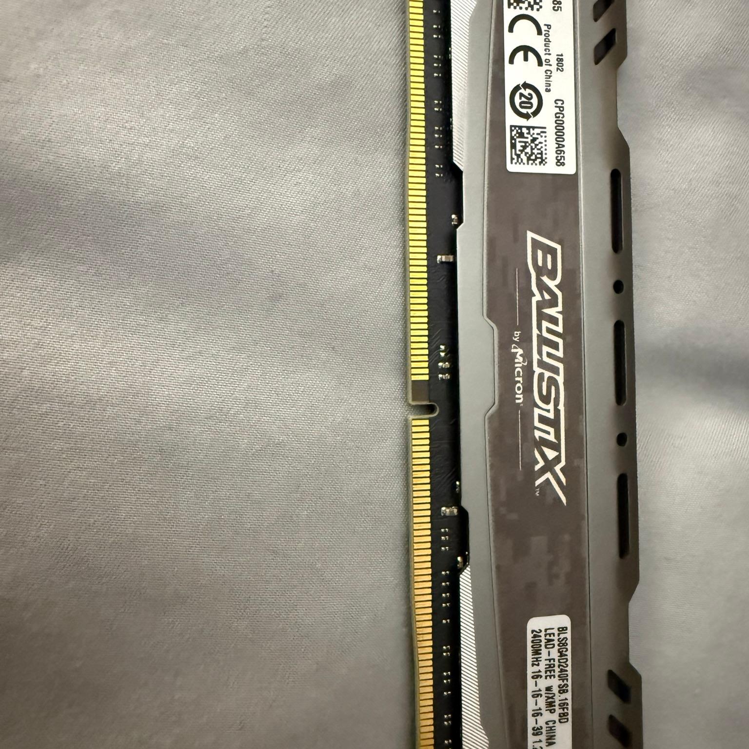Ballistix Sport LT DDR4 2400 MT/s 16gb (2x8gb)