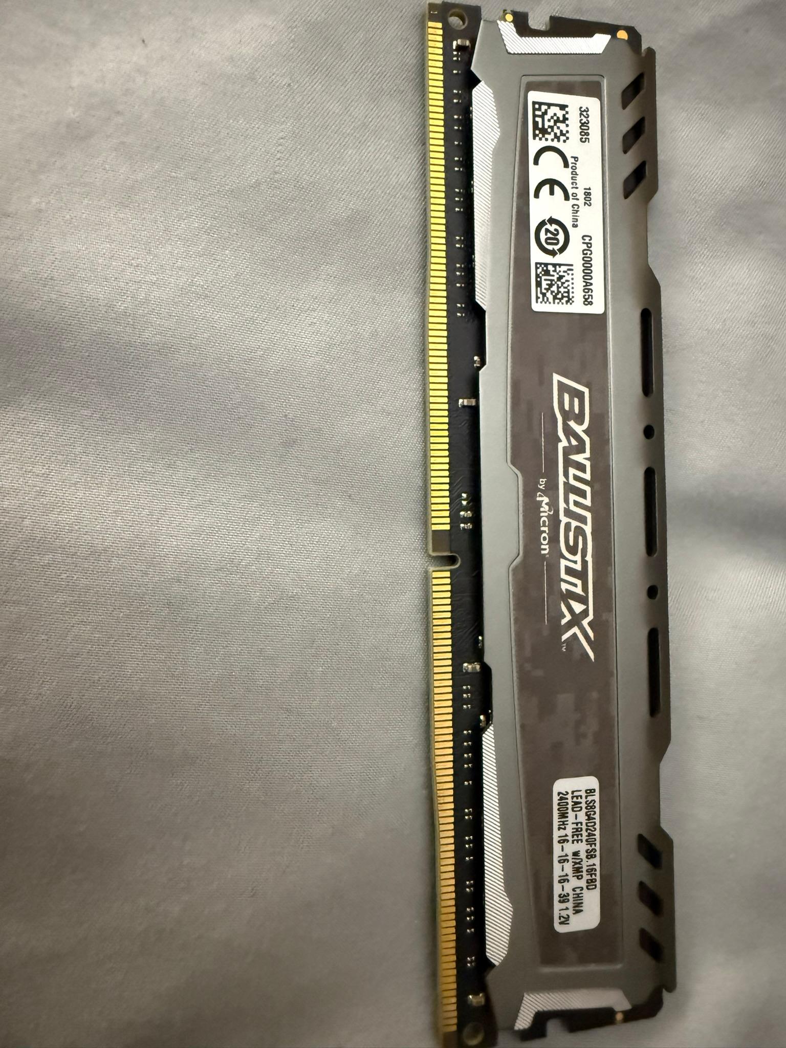 Ballistix Sport LT DDR4 2400 MT/s 16gb (2x8gb)