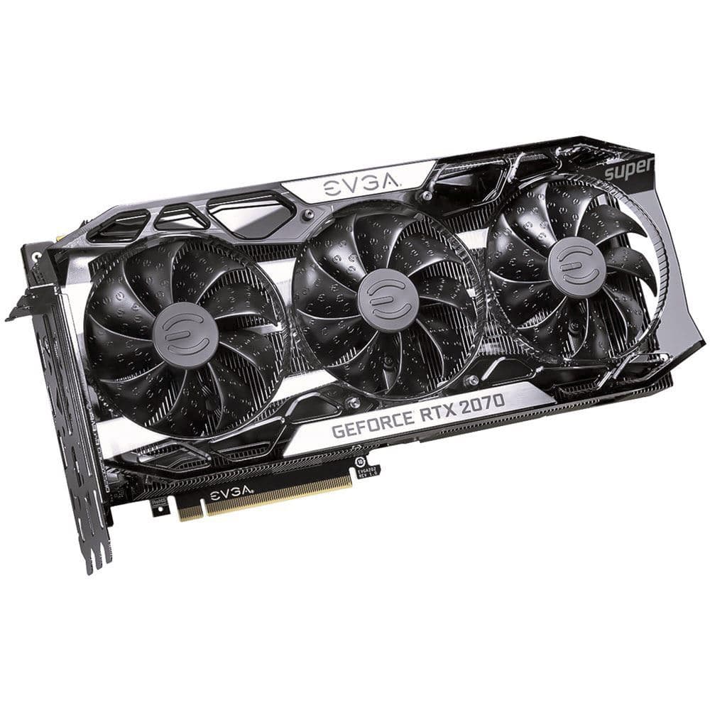 EVGA GeForce RTX 2070 Super FTW3 Ultra Overclocked Triple-Fan 8GB GDDR6 PCIe 3.0 Graphics Card