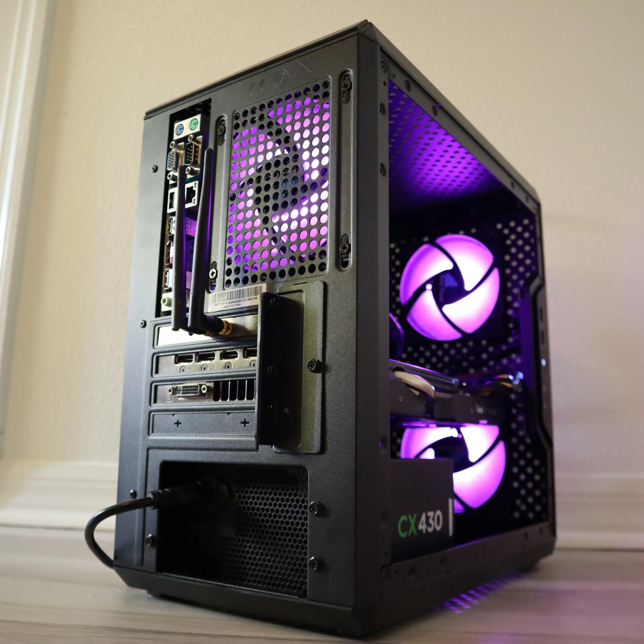 Gaming PC - GTX 980, I5 6500, 16GB DDR4, WIFI, ARGB, BLACK, SSD, HDD.