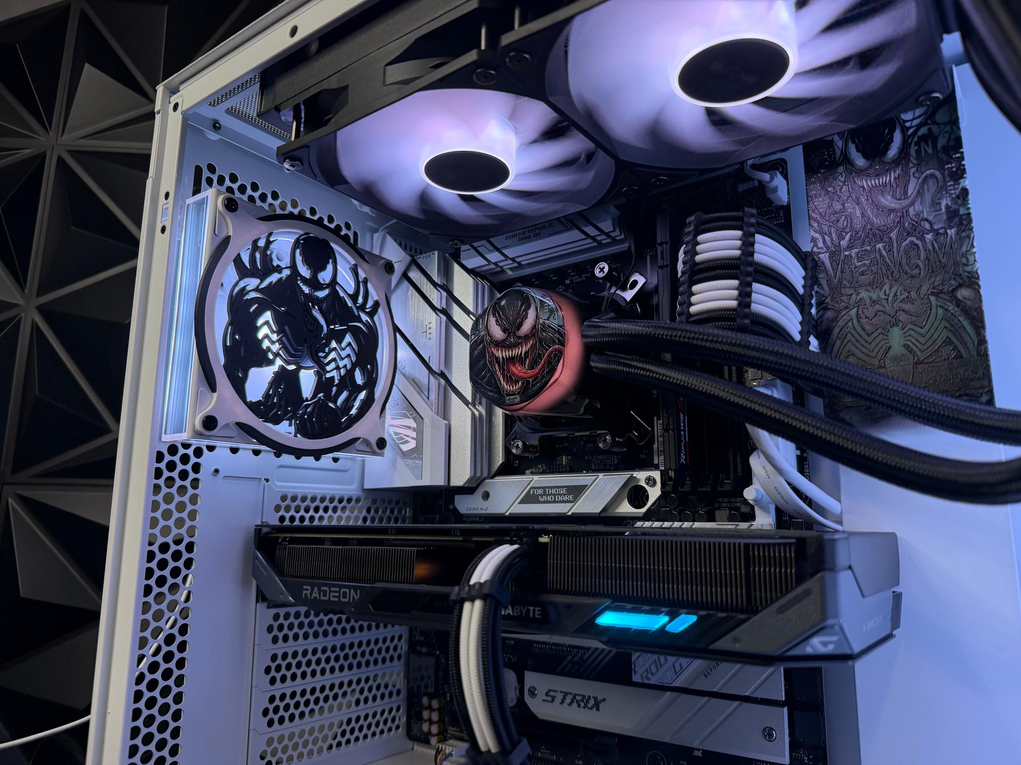 🕷️💣 VENOM BOMB 96 💣🕷️ Ryzen 5 9600x| RX 9060XT 16 GB | 32 GB DDR5|1.5 TB NVMe| 650W PSU