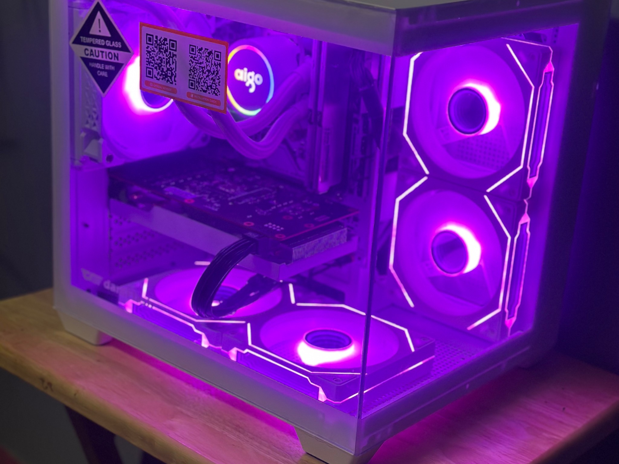 Ryzen 5 5600g|RX 6600|B-450|16g DDR4 3200mhz|512g M.2 NVME|500w 80+ Bronze Psu|120mm AIO