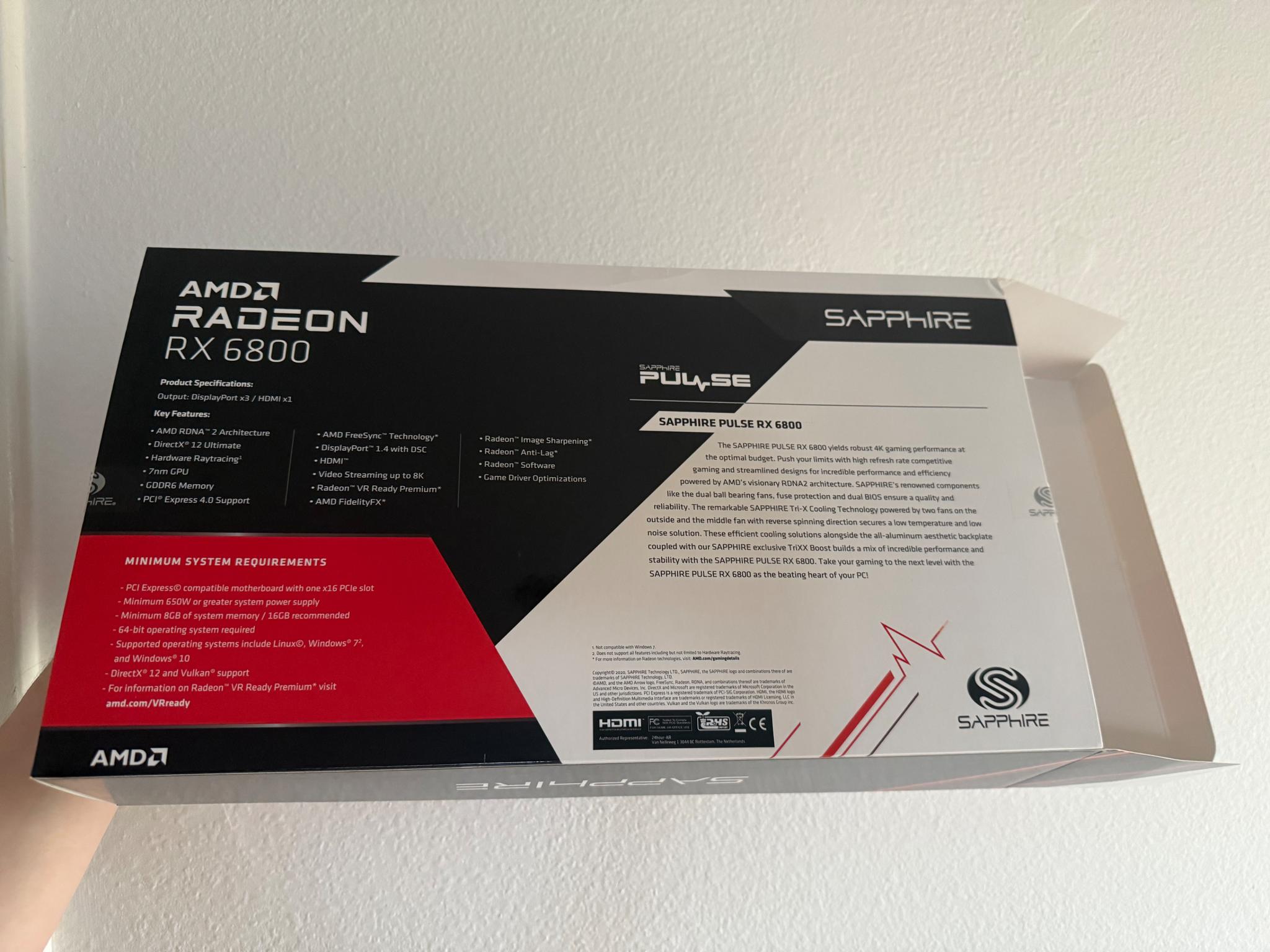 Radeon RX 6800 16 GB Sapphire Pulse