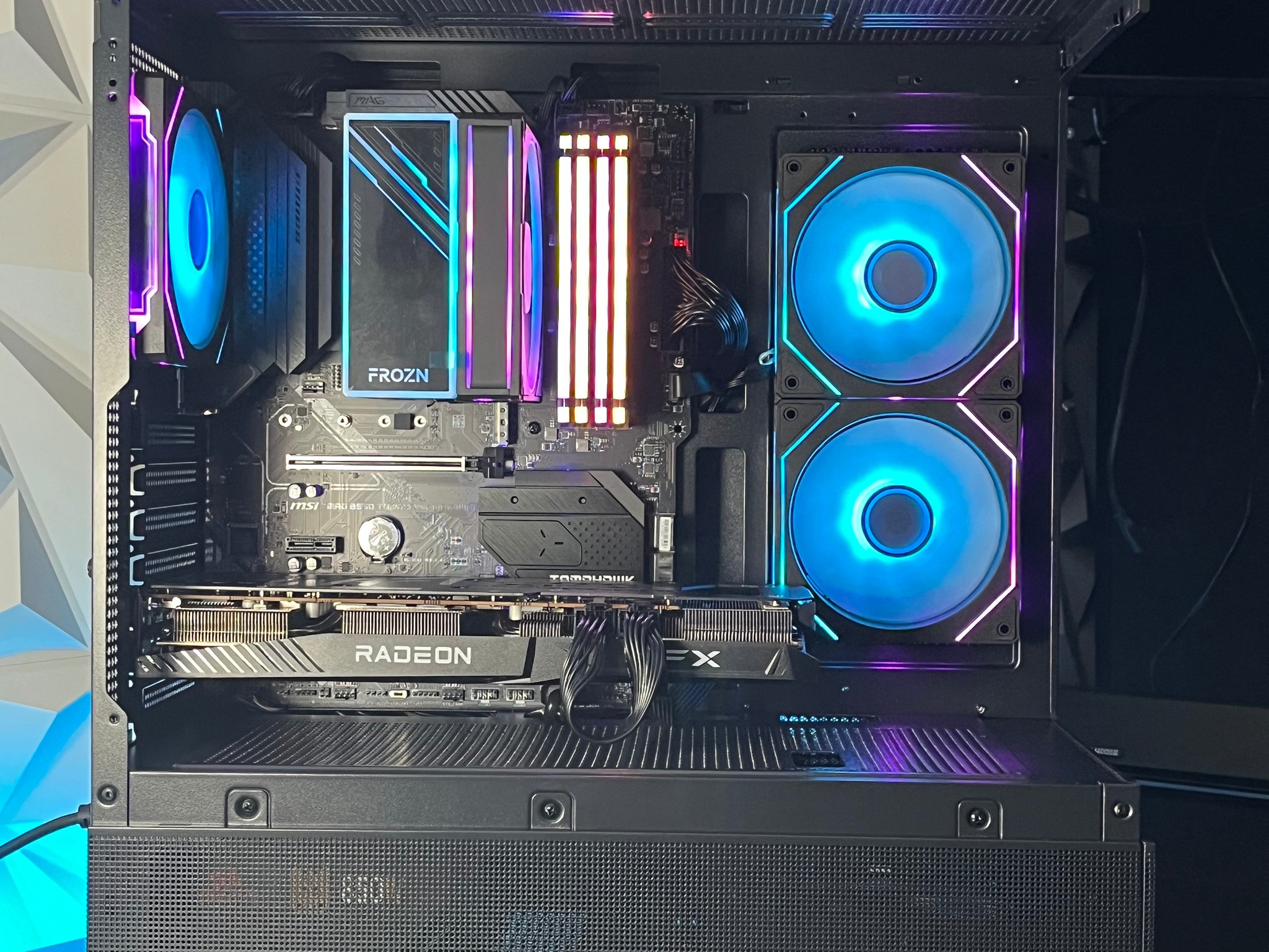 RX 6700 10GB, Ryzen 7 5800X, 32GB RAM | Black RGB Gaming Computer/PC