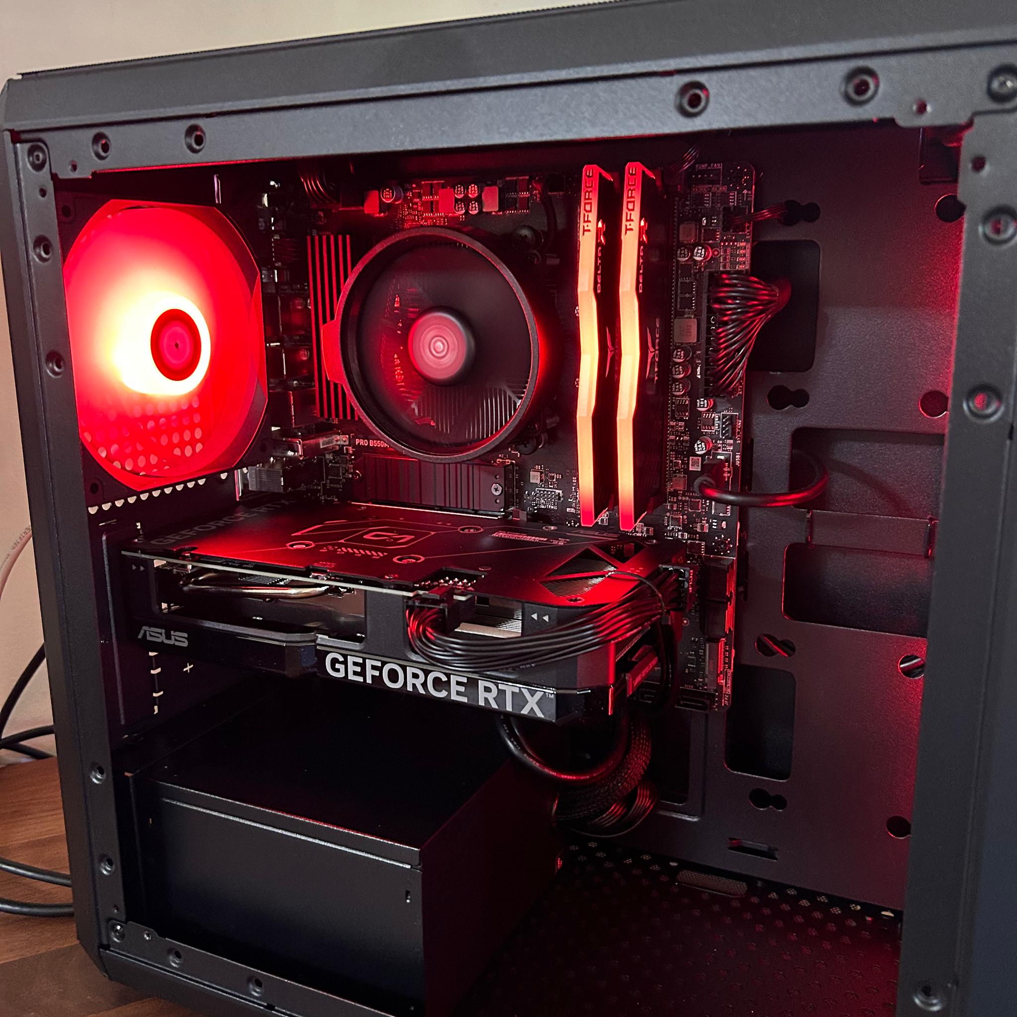 **WEEKEND SALE** RTX 4060 | Ryzen 5 5500 | 1TB SSD | The Dark Trooper