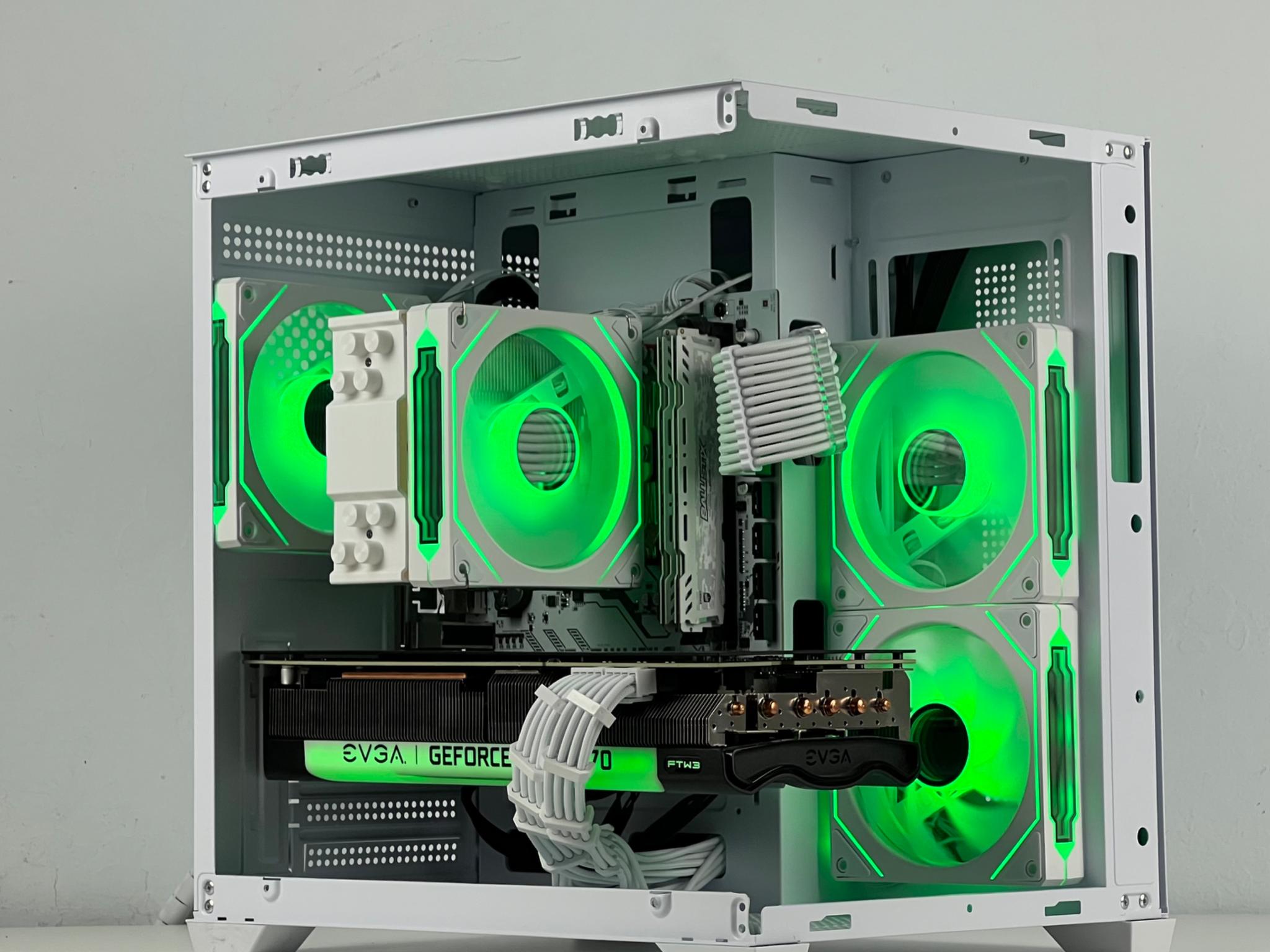 🧊White Gaming PC | RTX 3070 | Ryzen 5 5600 | 1TB SSD | 32GB RAM | 🧊