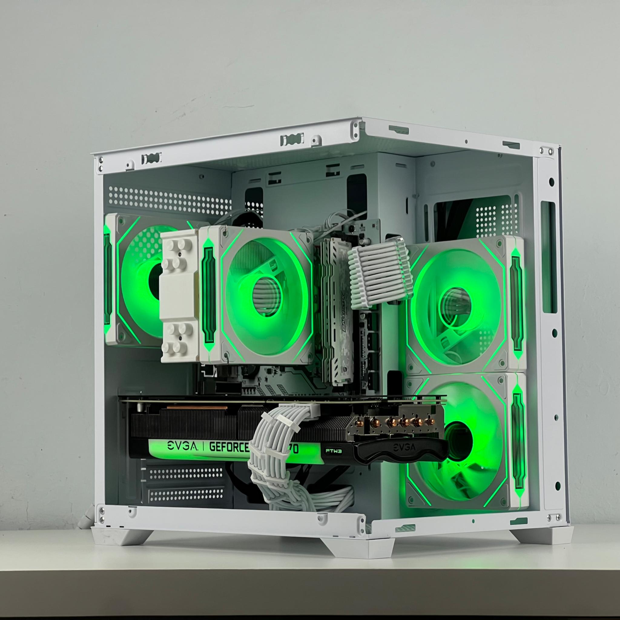 🧊White Gaming PC | RTX 3070 | Ryzen 5 5600 | 1TB SSD | 32GB RAM | 🧊