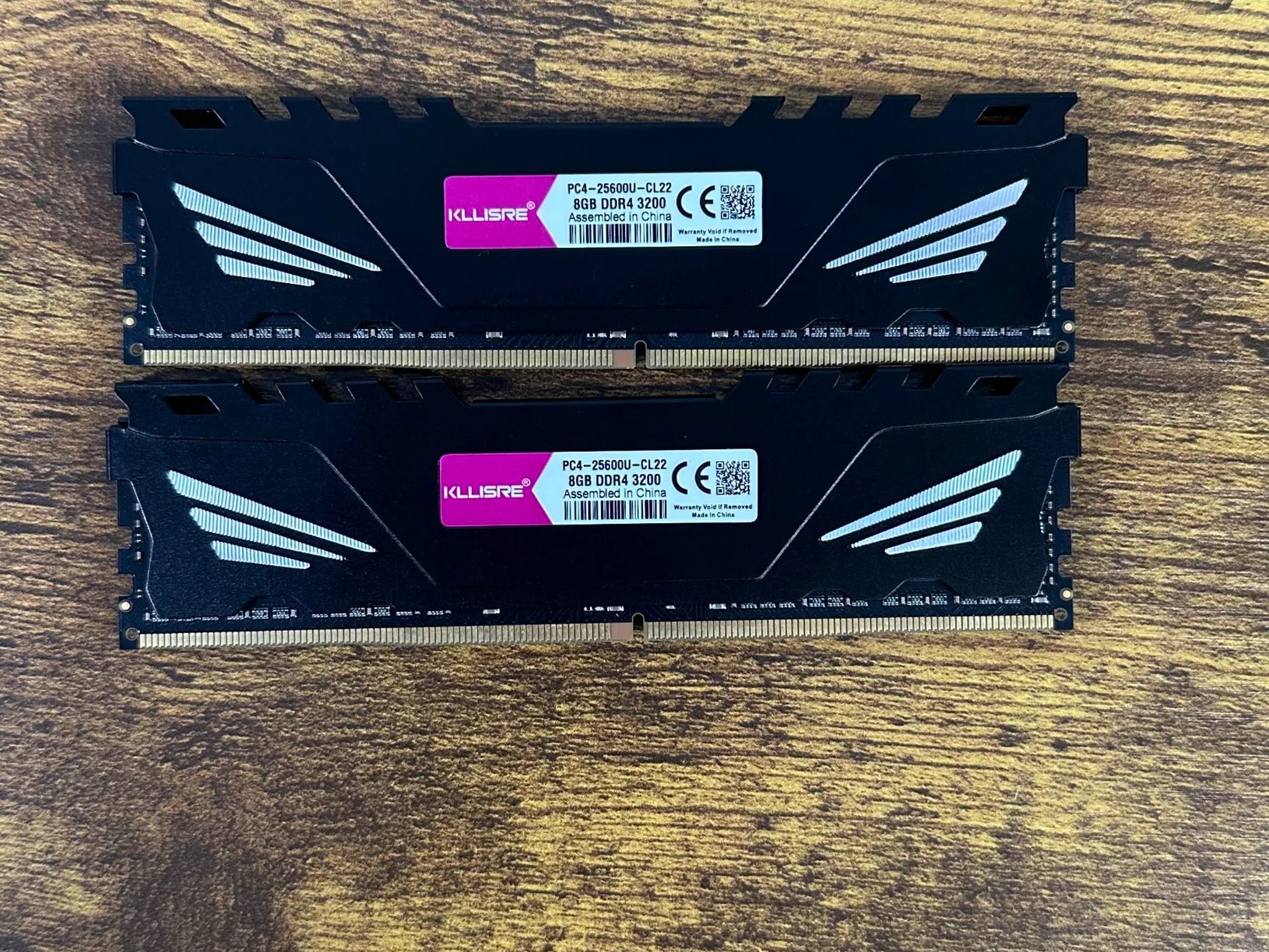 Kllisre 16GB (2x8GB) DDR4 3200MHz Desktop Memory READ DESCRIPTION