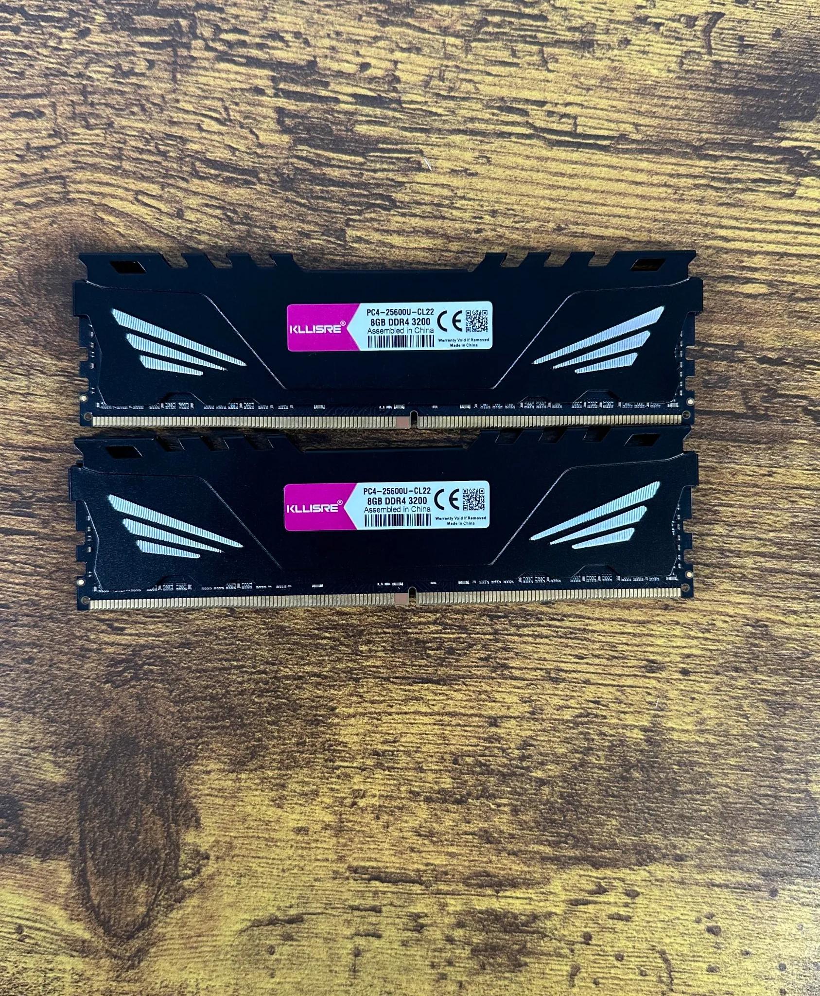 Kllisre 16GB (2x8GB) DDR4 3200MHz Desktop Memory READ DESCRIPTION