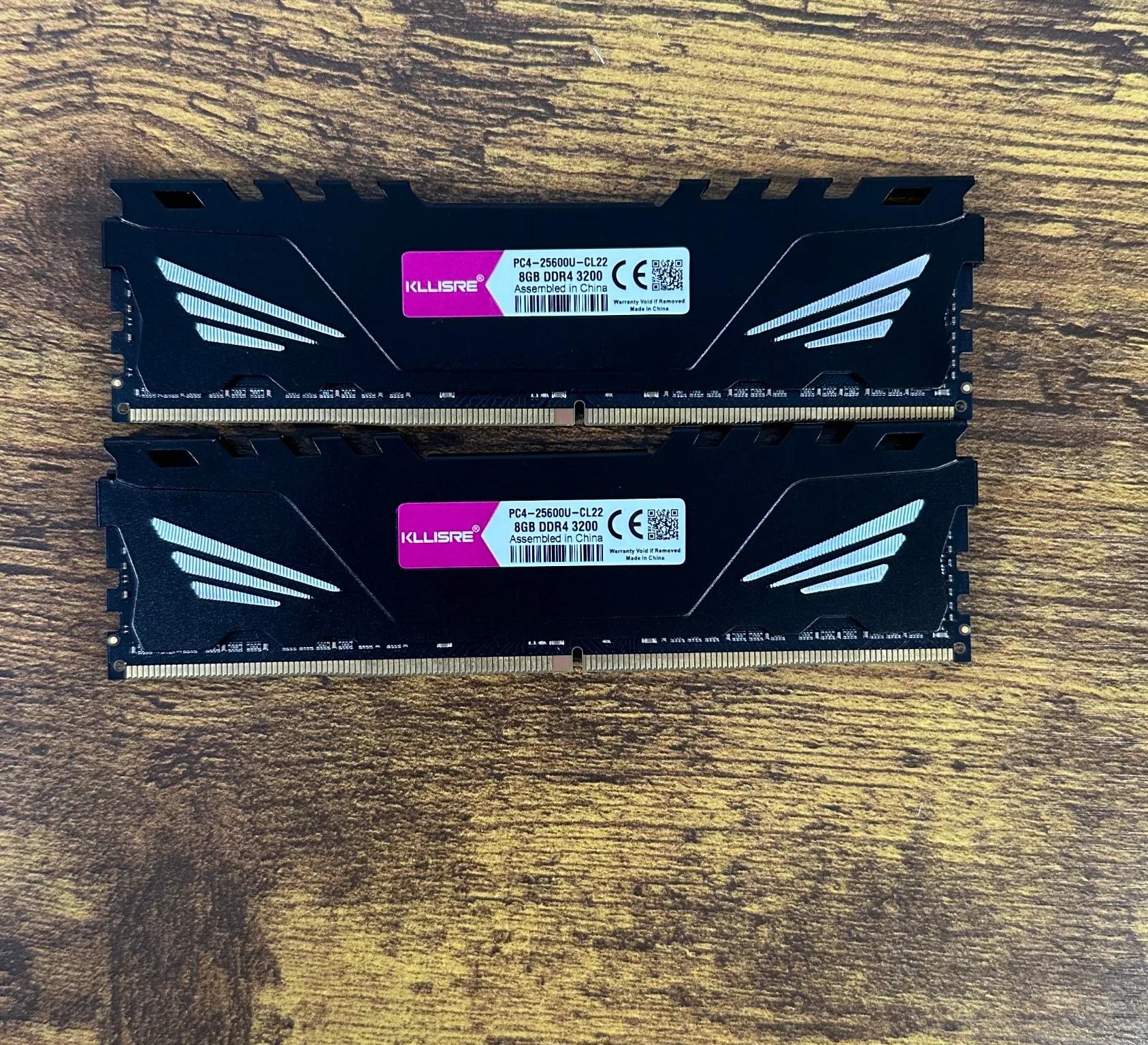 Kllisre 16GB (2x8GB) DDR4 3200MHz Desktop Memory READ DESCRIPTION