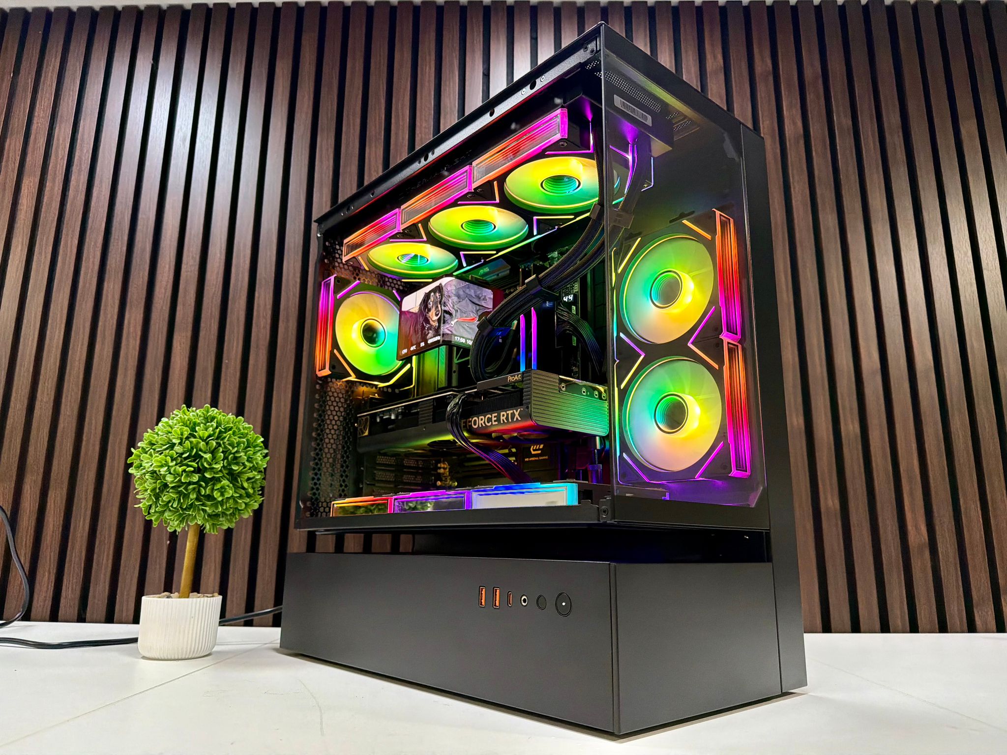 RTX 4080 Super | Ryzen 9850X3D | 64GB DDR5 | 2TB M.2 | 1200 Watt Gold PSU | LCD AIO