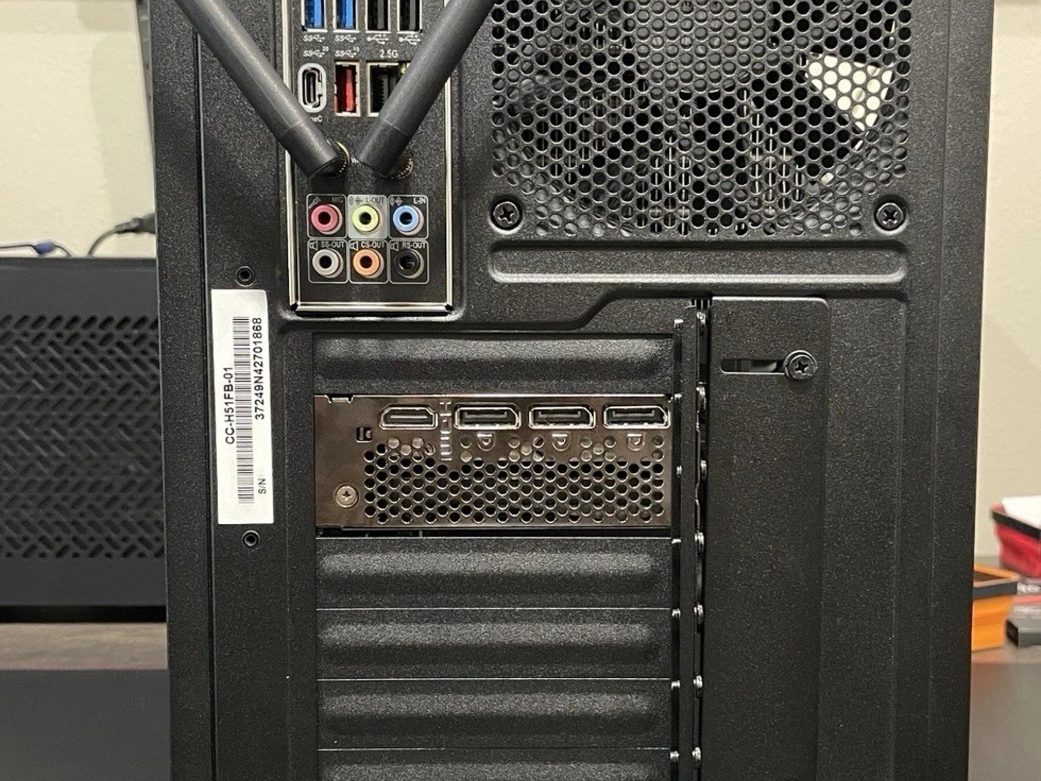 Stealth Gaming PC / Intel i5-12600KF / RTX 3060 / 16GB / 1TB / Windows 11 Pro