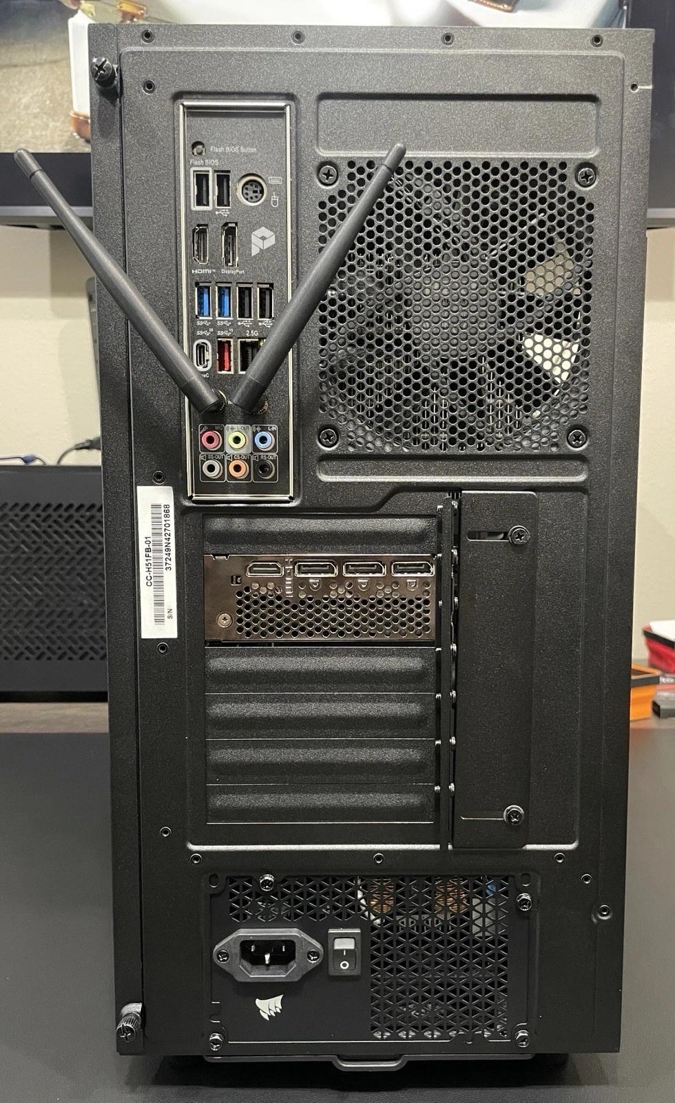 Stealth Gaming PC / Intel i5-12600KF / RTX 3060 / 16GB / 1TB / Windows 11 Pro