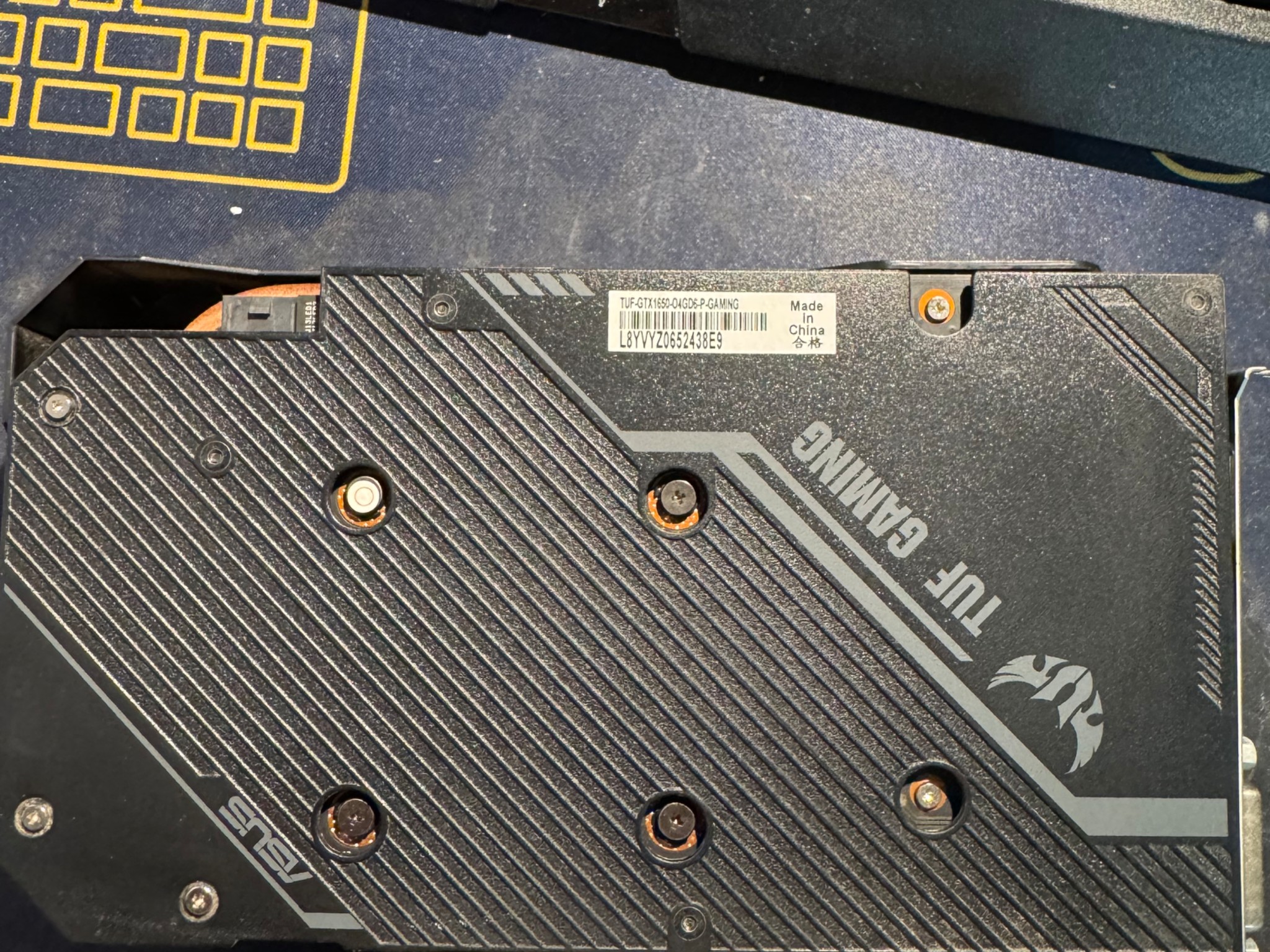Gtx 1650 asus tuf OC