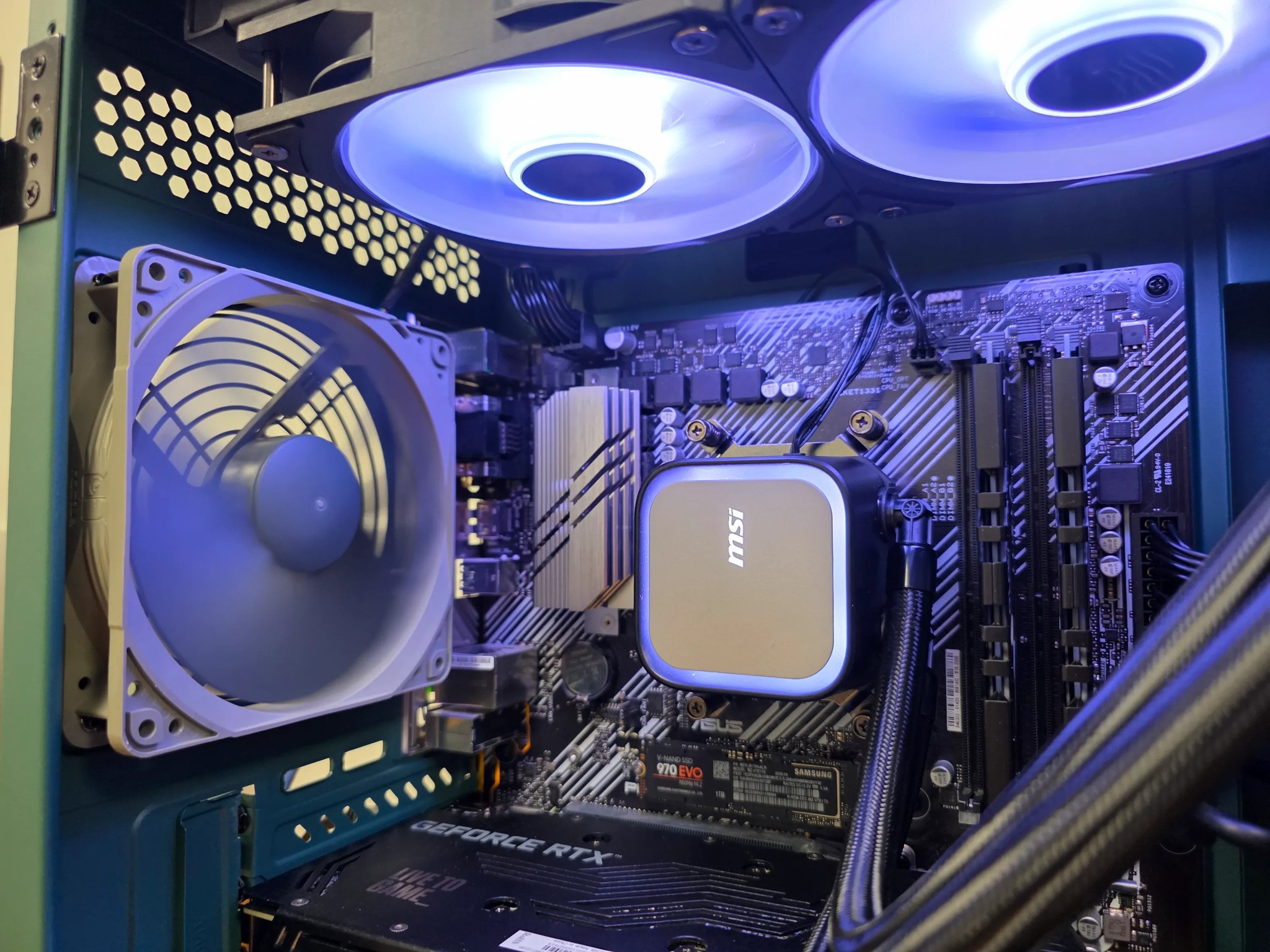 RTX 3060 TI Custom Gaming Computer PC (3060 TI, Ryzen 5 5600g, 32gb ddr4)