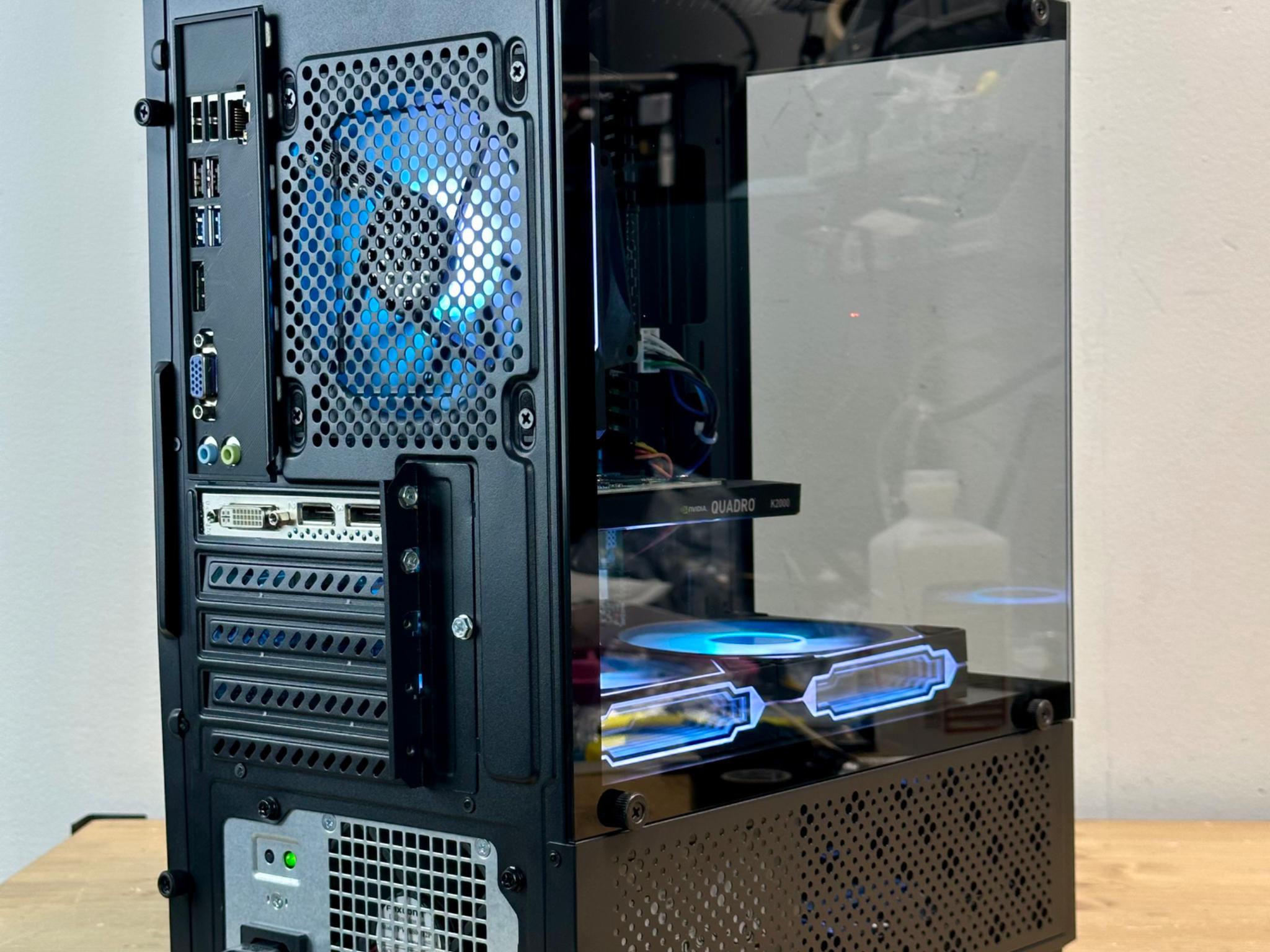 🔥 Ultimate Dual Tempered Glass Super Budget Gaming PC – Intel i5, 8GB RAM, 500GB, RGB Fans! 🎮