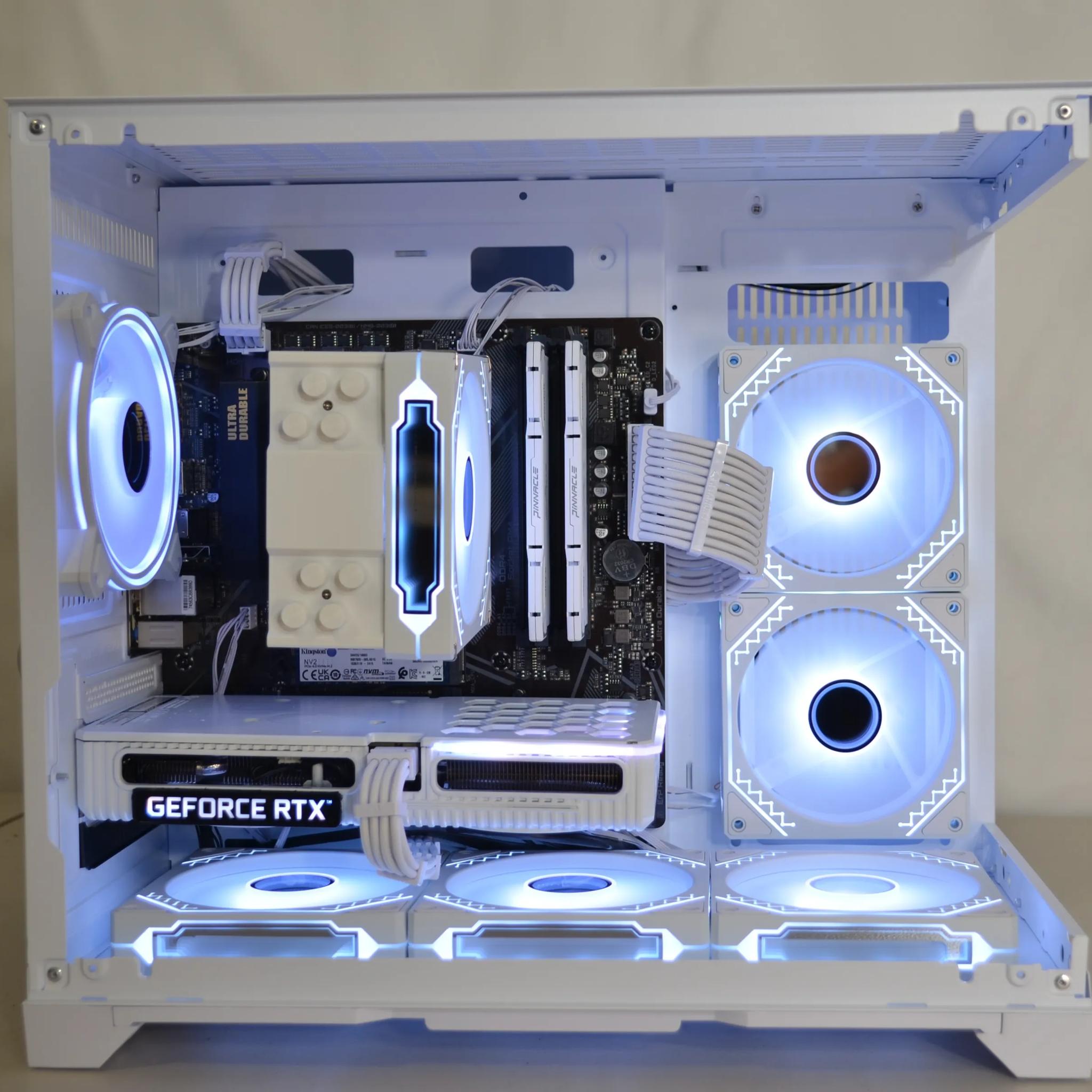 ⚪White Out⚪ RTX 3060ti | Ryzen 5 5500 | 1tb NVMe | Windows 11 FULLY ACTIVATED
